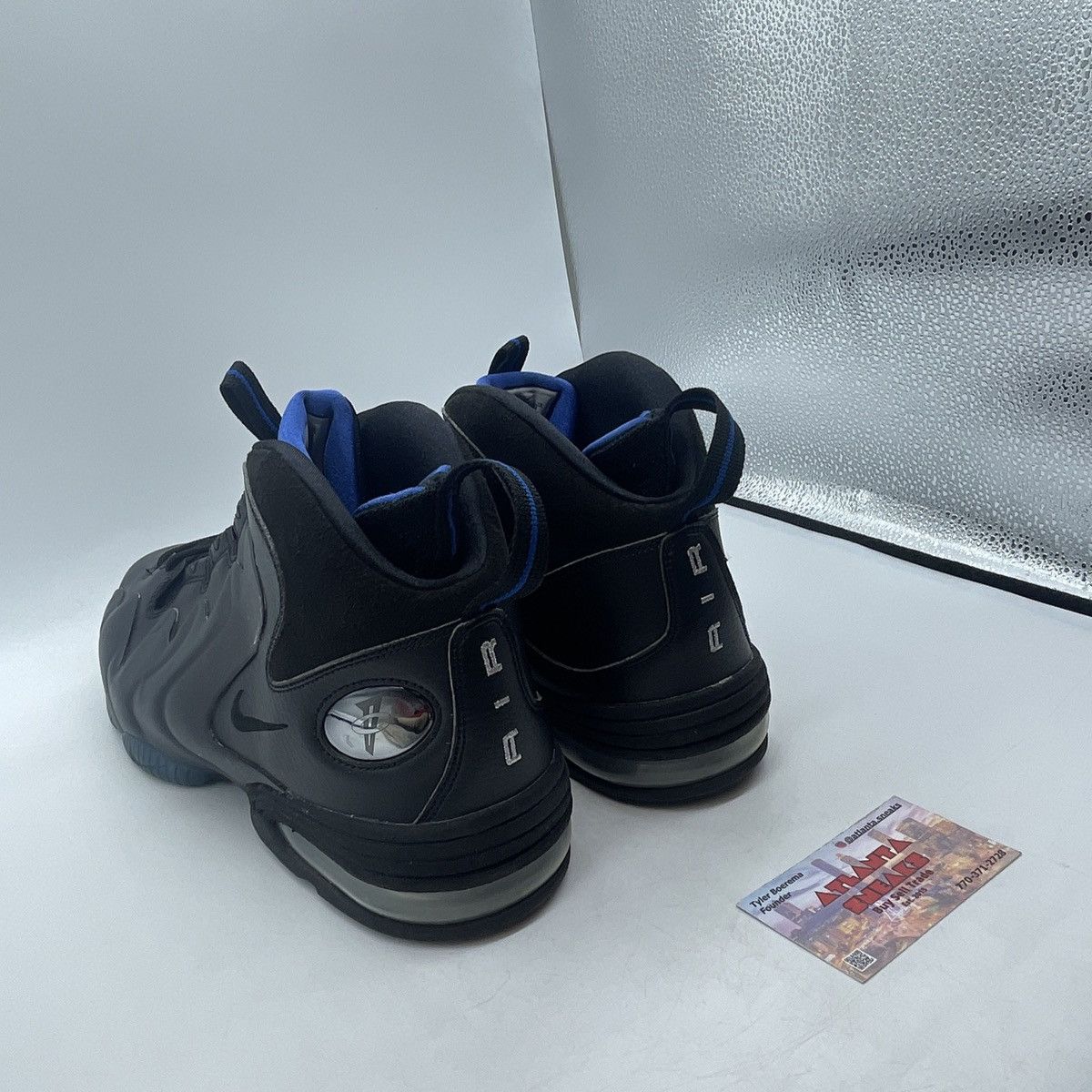 Nike Air penny 3 black varsity royal Size US 11.5 / EU 44-45 - 3 Thumbnail
