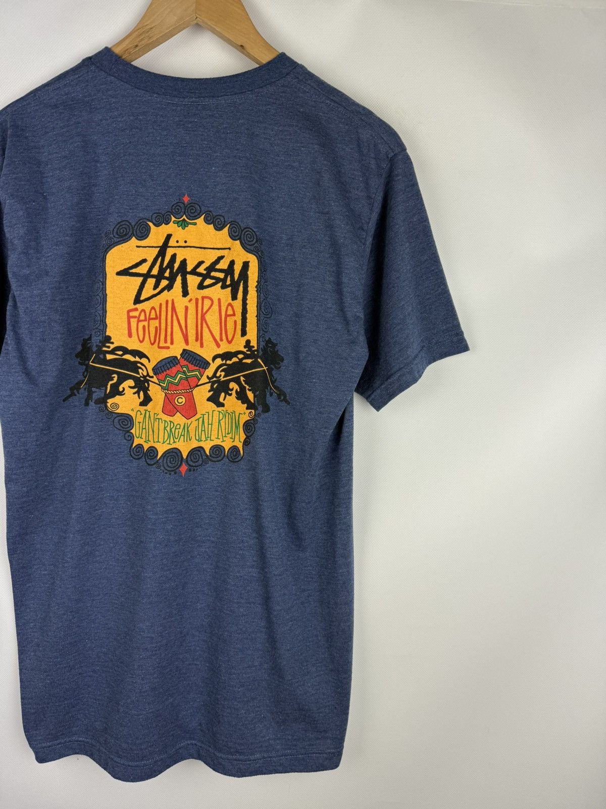 Stussy VTG Stussy Big Logo Short Sleeve T Shirt Size XL USA Made Size US XL / EU 56 / 4 - 14 Thumbnail