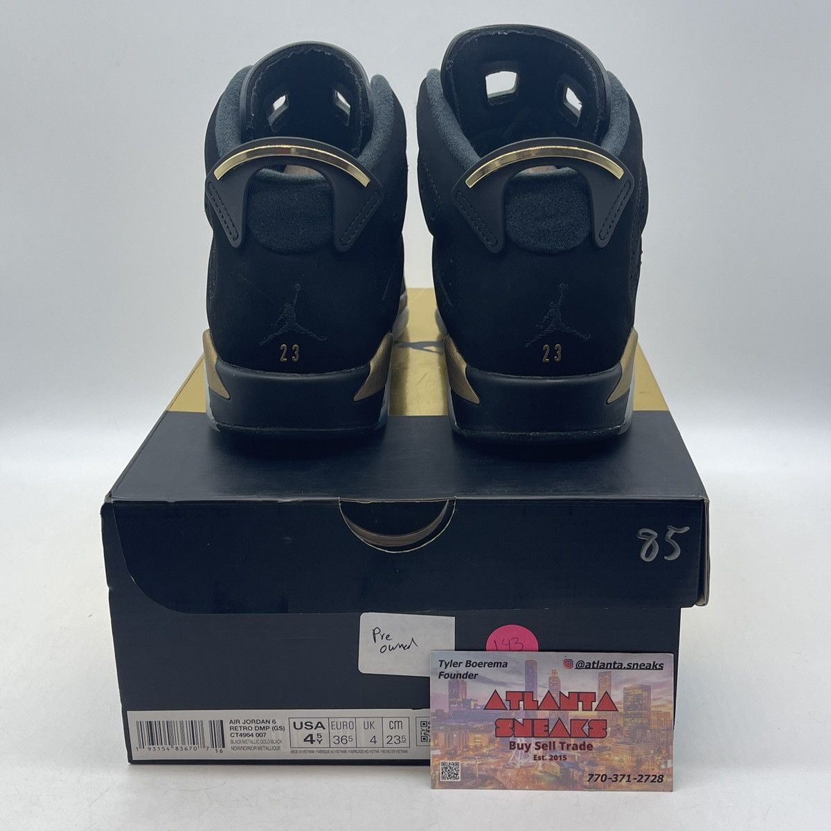 Jordan Brand Air Jordan 6 defining moments Size US 4.5 / IT 34.5 - 3 Thumbnail