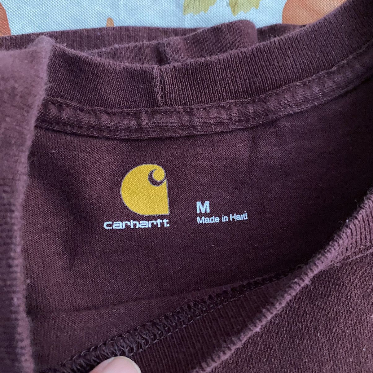 Carhartt Carhartt Pocket Tee Bundle x 2 / MEDIUM Maroon & Gray Shirts Size US M / EU 48-50 / 2 - 5 Thumbnail