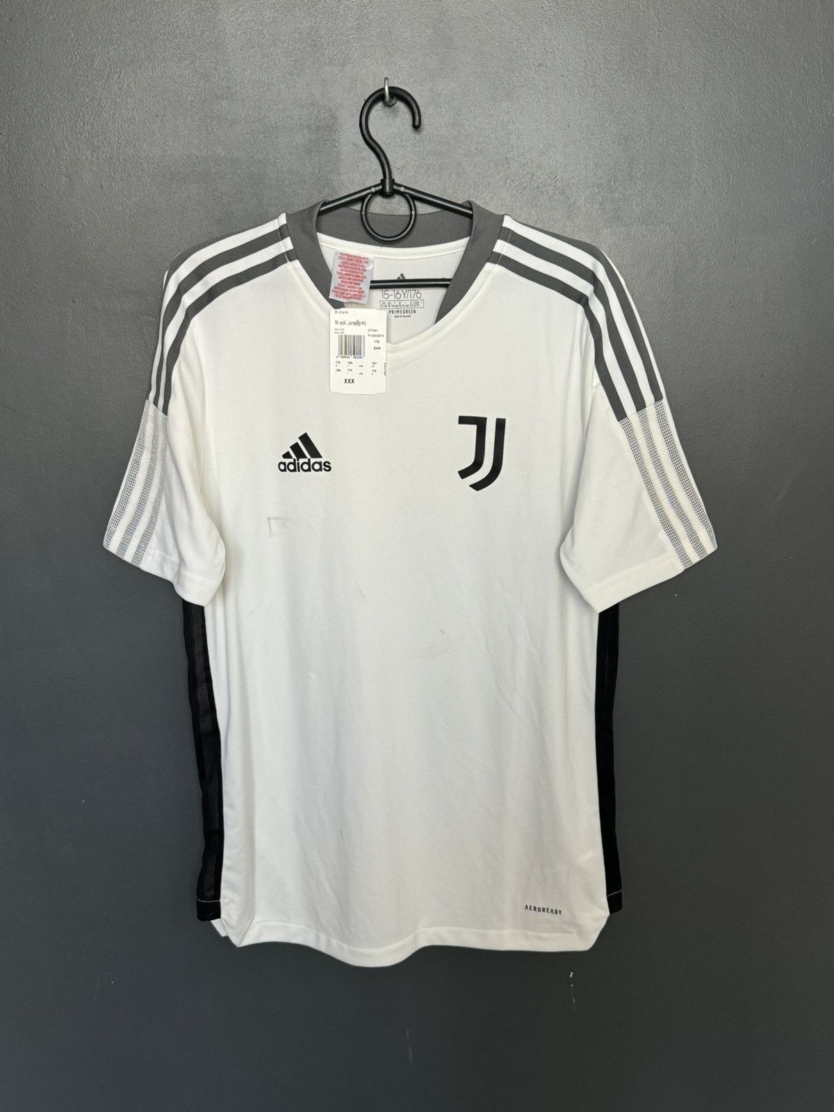 Adidas KIDS Juventus Training Football Jersey T-Shirt Size US S / EU 44-46 / 1 - 1 Thumbnail