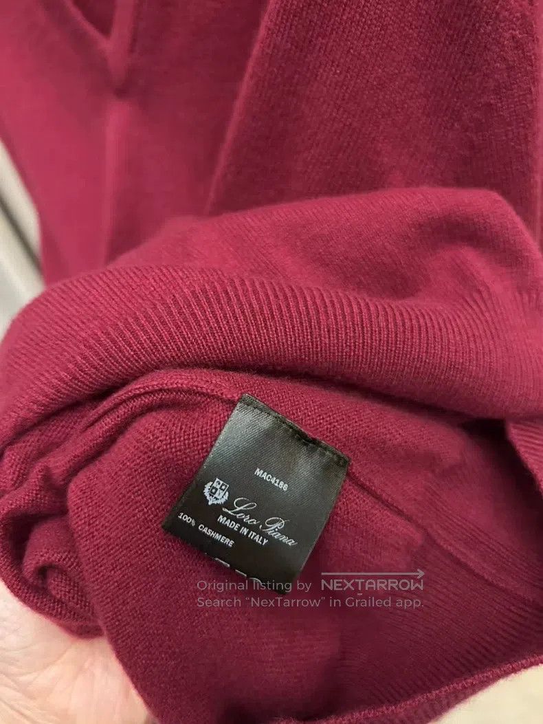 Loro Piana LORO PIANA Sheep's fleece sweater Size L / US 10 / IT 46 - 3 Thumbnail