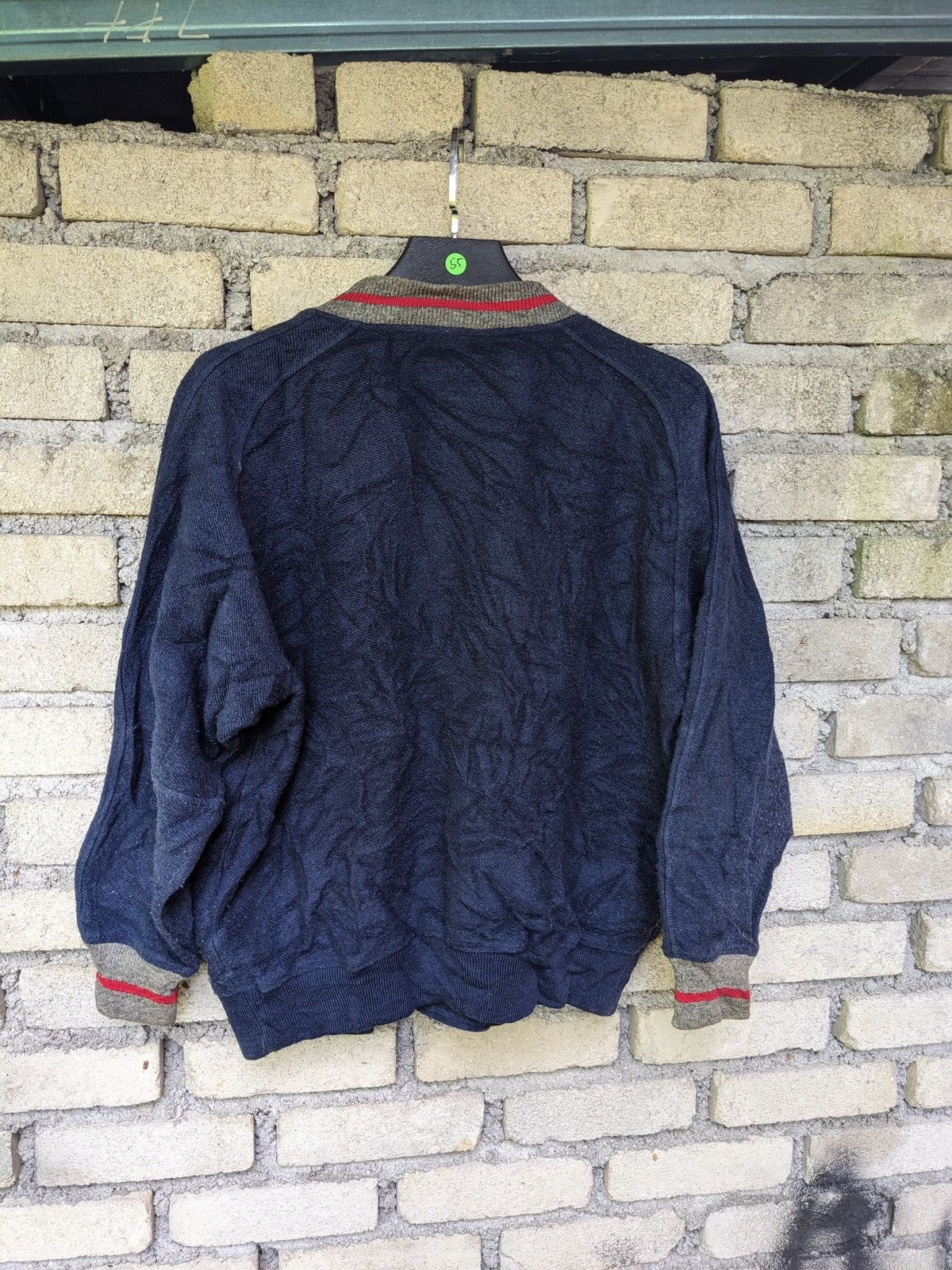 Lacoste Vintage Lacoste Chemise Wool Knit Vest – NAVY Size US XL / EU 56 / 4 - 2 Thumbnail