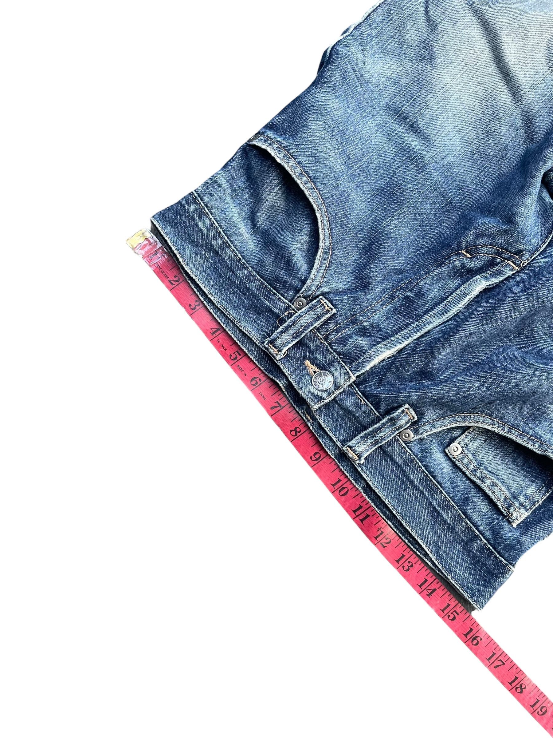 agnes b. Vintage Agnes B Distresed Denim Size US 31 - 17 Thumbnail