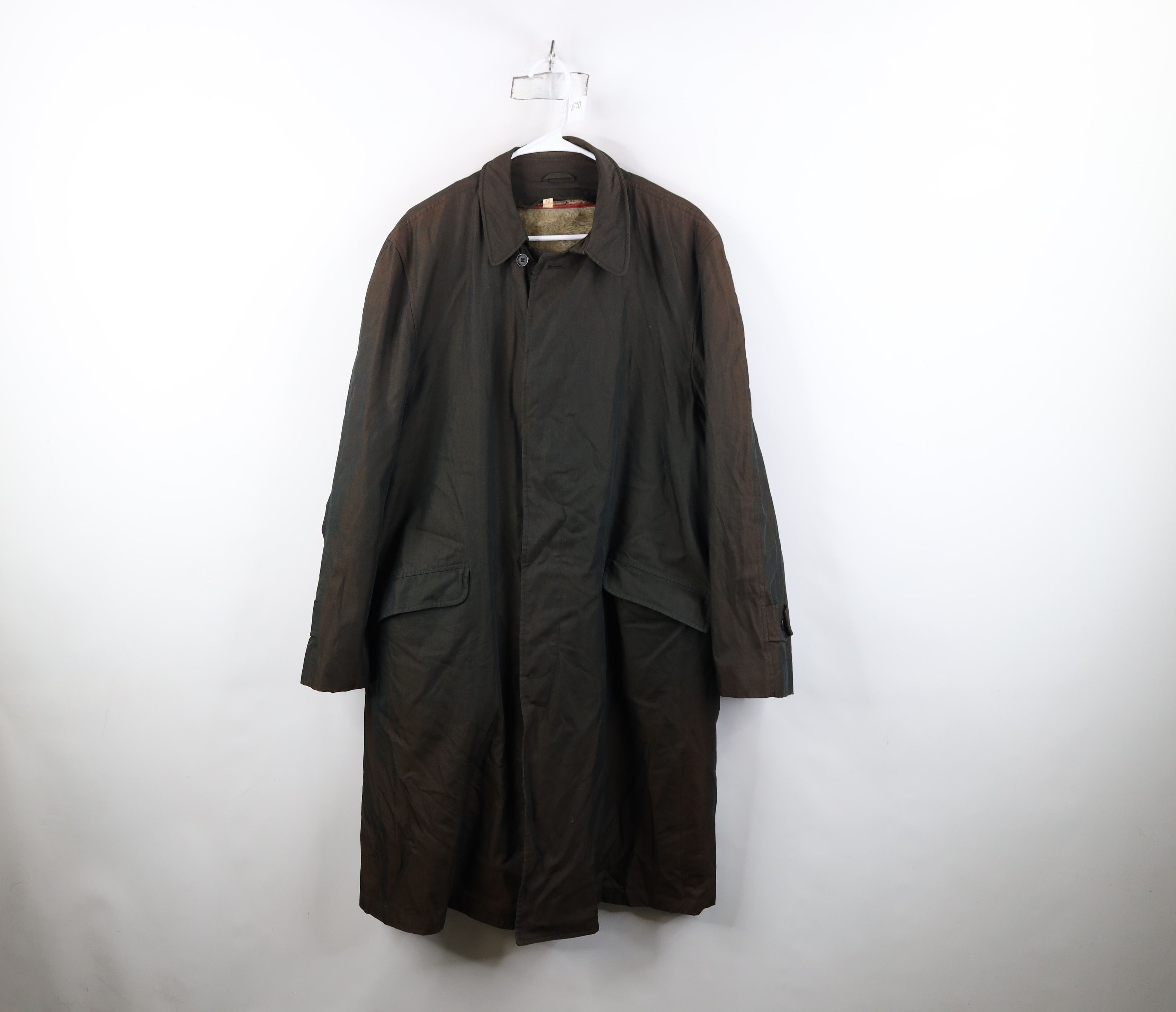 Vintage Vintage 50s Cravenette Chromatic Trench Coat Rain Jacket USA Size US XXL / EU 58 / 5 - 1 Thumbnail