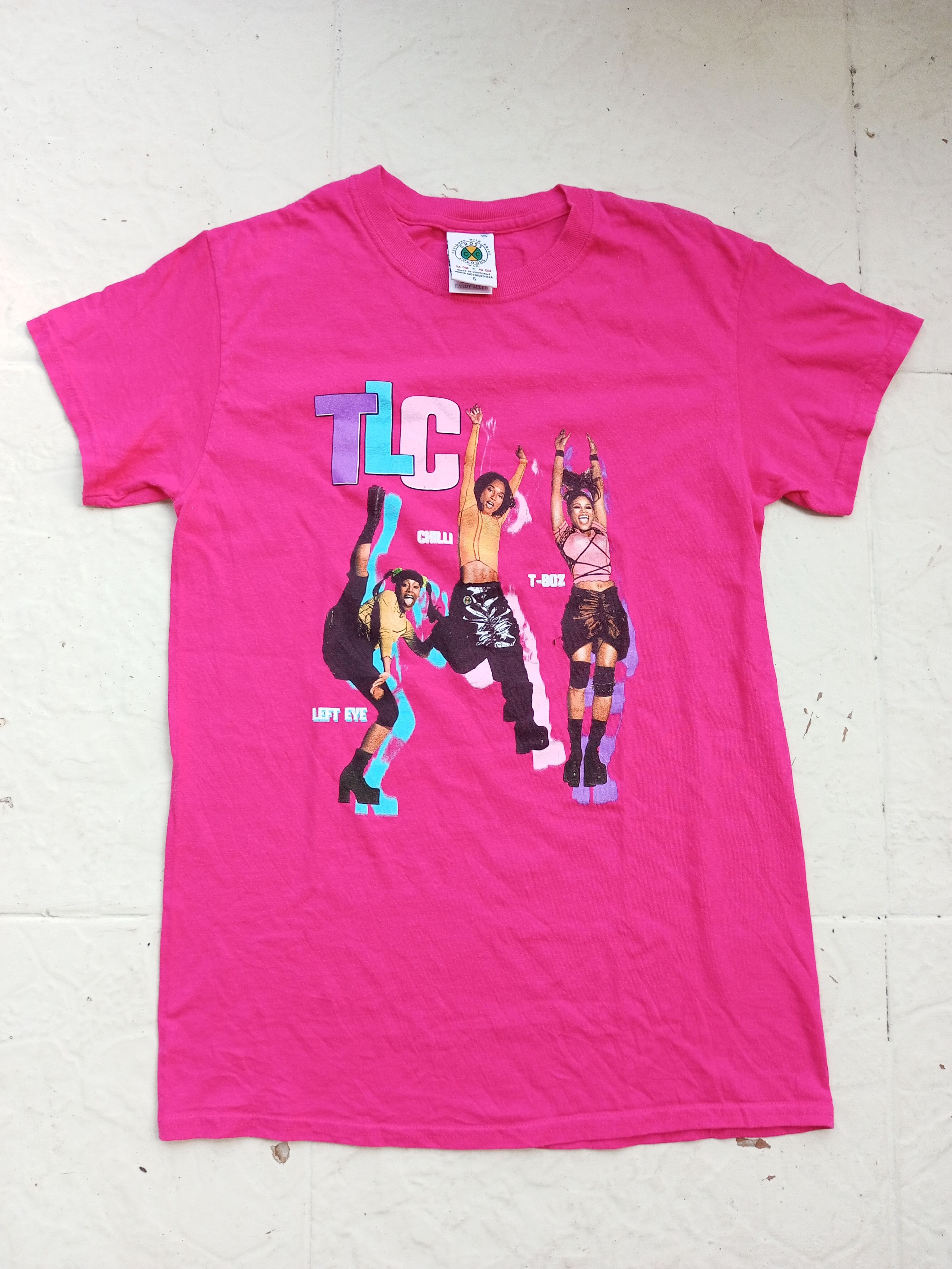 Band Tees Vintage 90s TLC group hip-hop tees Size S / US 4 / IT 40 - 8 Thumbnail