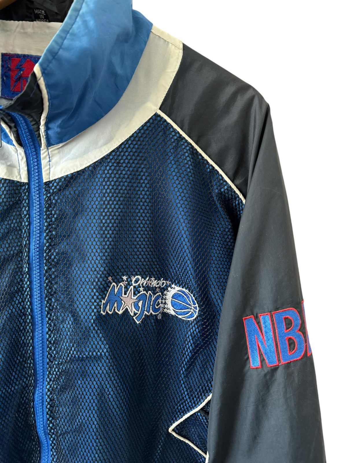 NBA Vintage 90s Starter Magic Orlando Light Jacket Size US XL / EU 56 / 4 - 8 Thumbnail