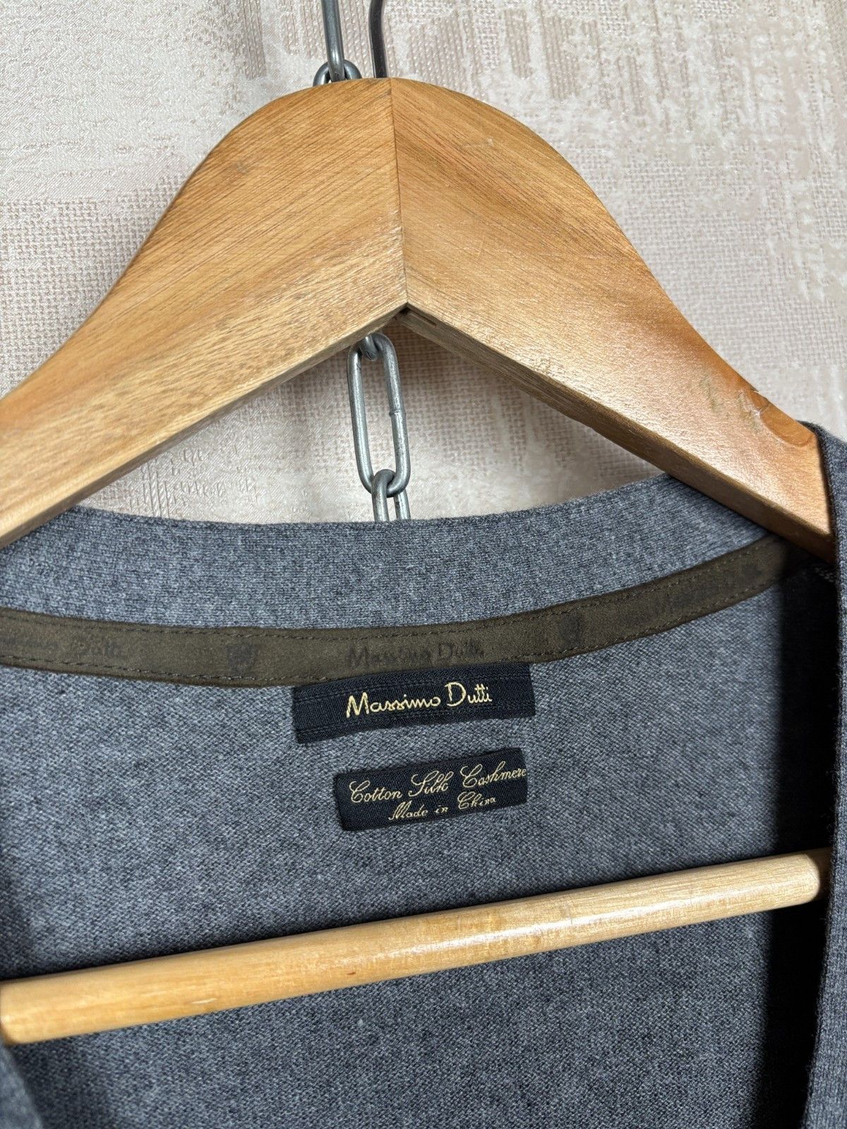 Massimo Osti Massimo Dutti Cotton Silk Cashmere Cardigan Sweater Size US L / EU 52-54 / 3 - 4 Thumbnail