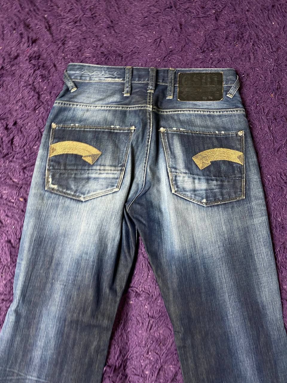 G-Star × Vintage Rare Hype Vintage 90s Denim Pants Y2K Size US 29 - 18 Thumbnail
