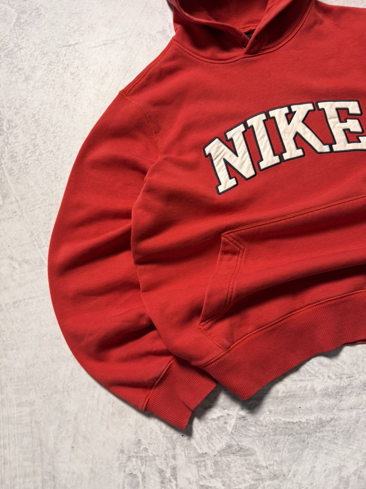 Nike × Vintage 00s Nike Vintage Big Logo Oversize Hoodie Y2K Size US M / EU 48-50 / 2 - 3 Thumbnail