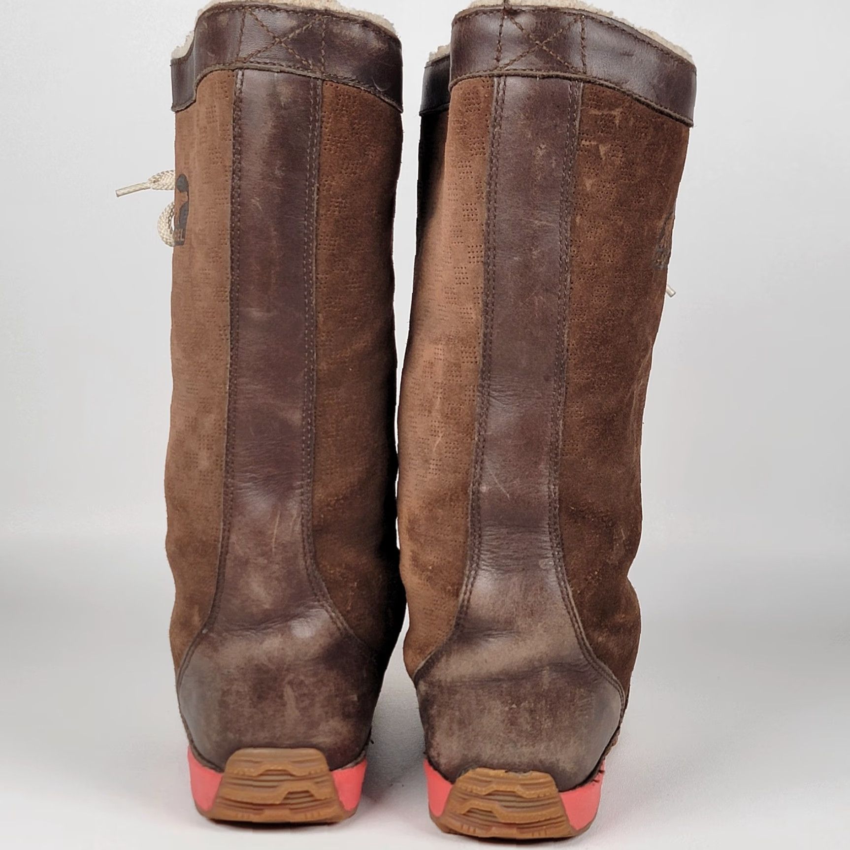 SOREL Sorel Mackenzie Boots Womens Size 8.5 Brown Waterproof Lace Up Tall Size US 7 / IT 37 - 7 Thumbnail