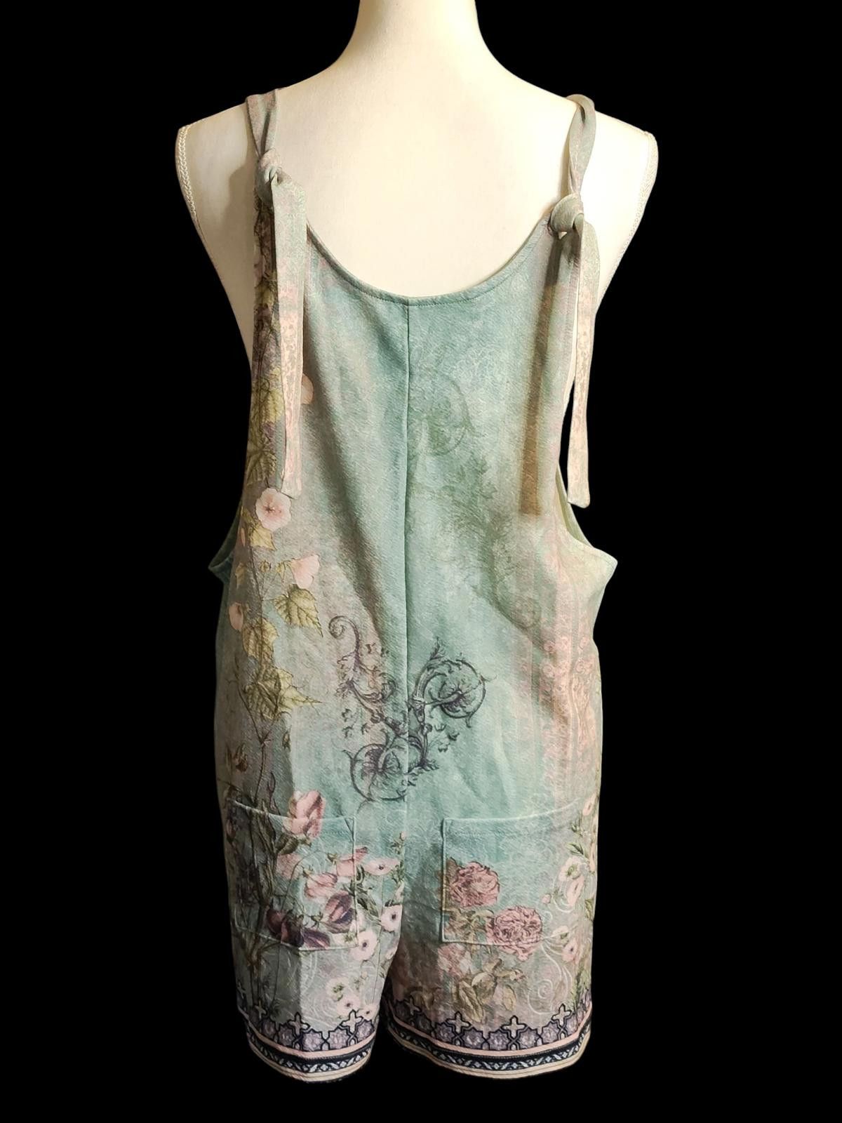 Other GXIPO Floral Patterned Women's Romper Jumpsuit Size 32" / US 10 / IT 46 - 6 Thumbnail