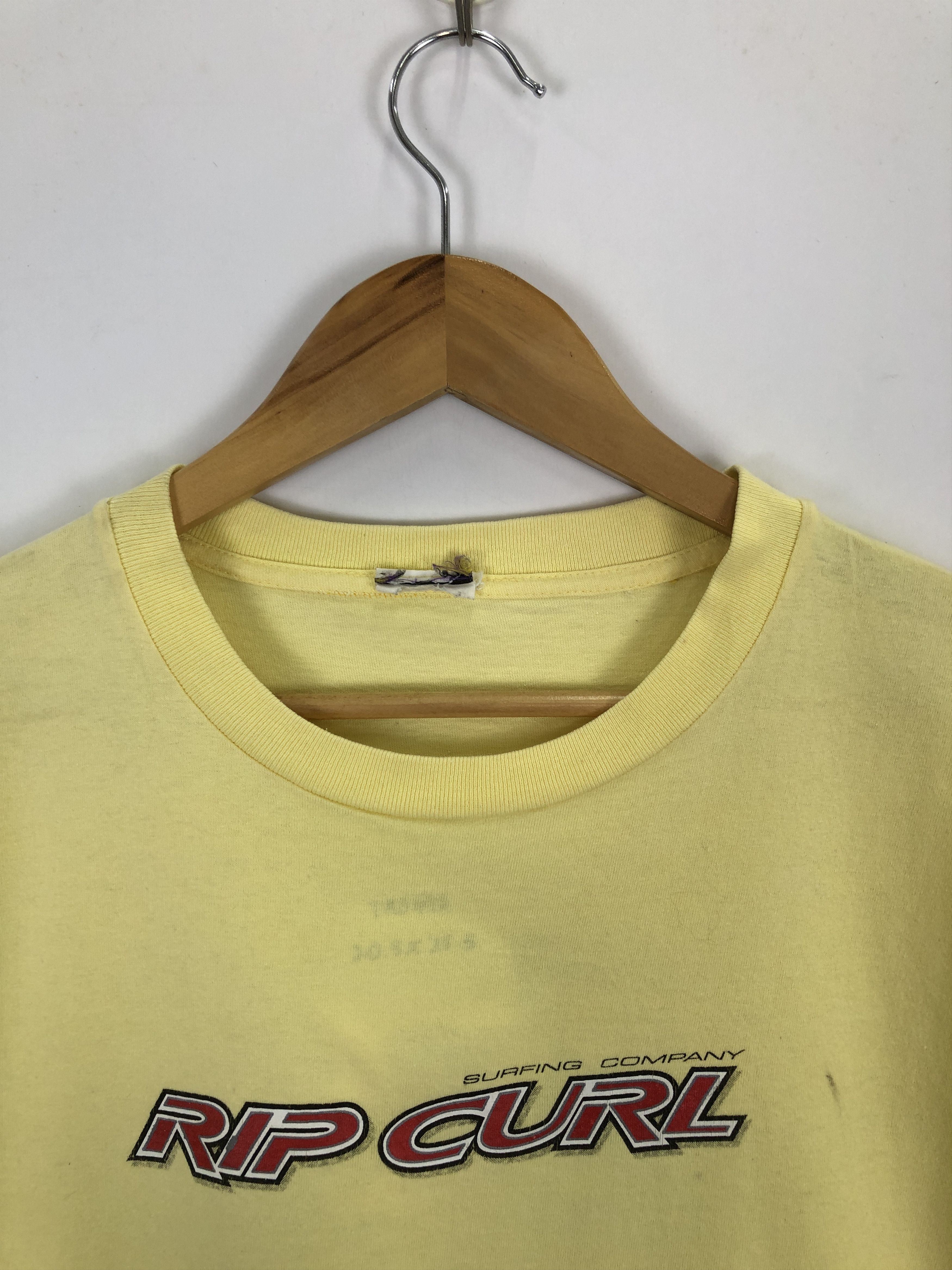 Rip Curl × Vintage Vintage 90s Rip Curl Surfing T Shirt TA0498 Size US M / EU 48-50 / 2 - 7 Thumbnail