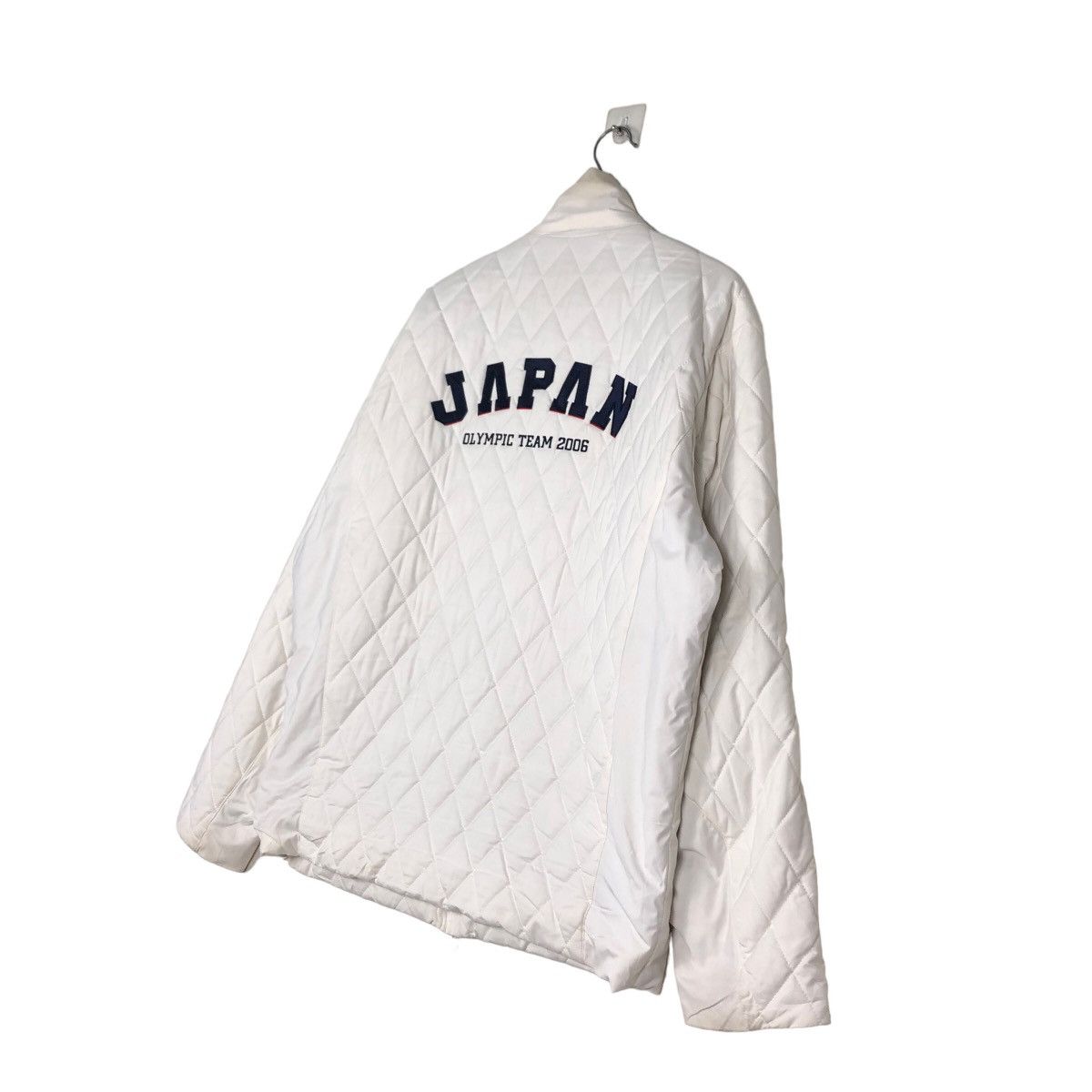Descente 🔥Vintage Biker Jacket Olympic Japan Quilted Zipper Big Logo Size US L / EU 52-54 / 3 - 10 Thumbnail