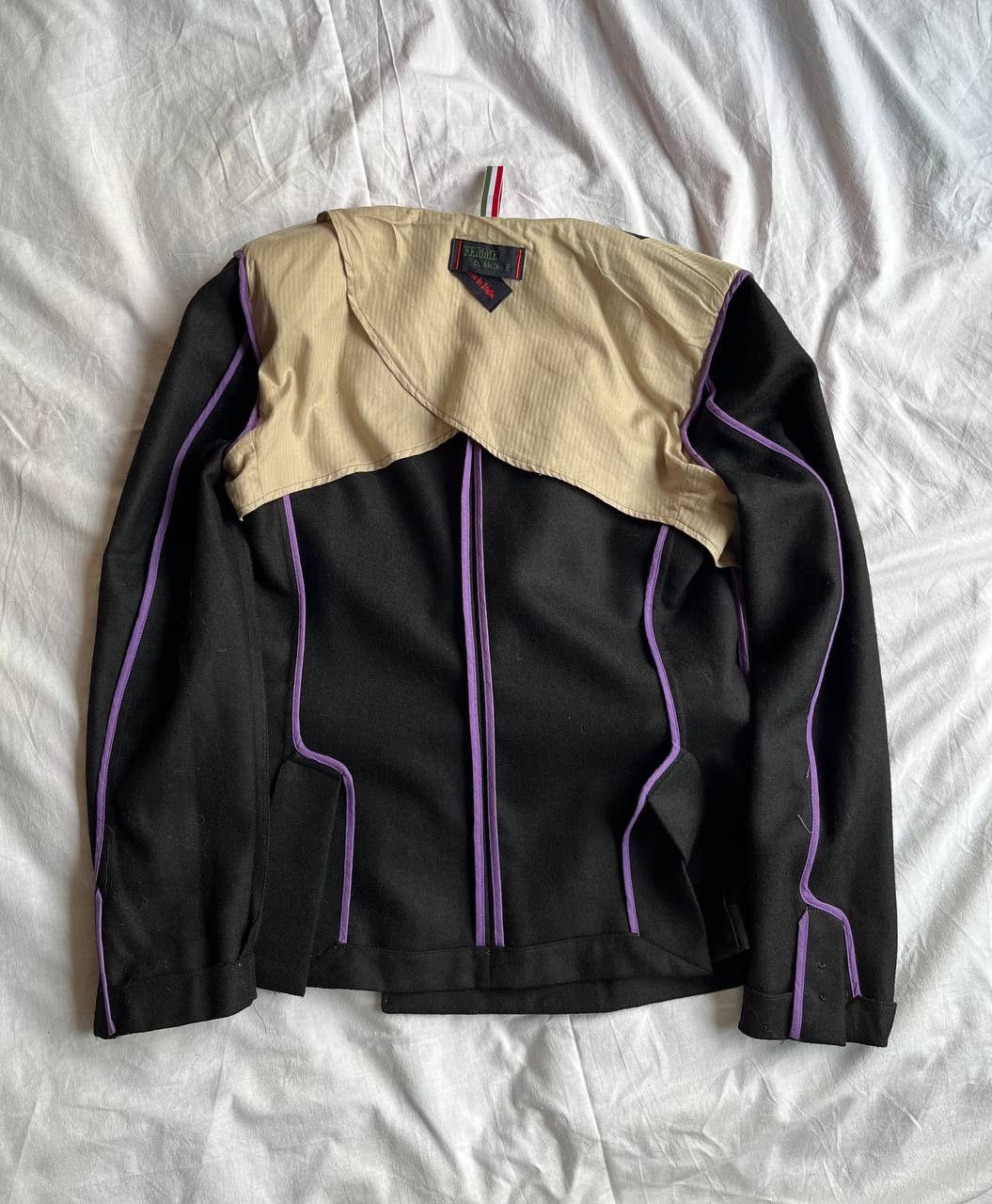 Other × Vintage Femme by Michele Rossi vintage black wool blazer Size XL / US 12-14 / IT 48-50 - 5 Thumbnail