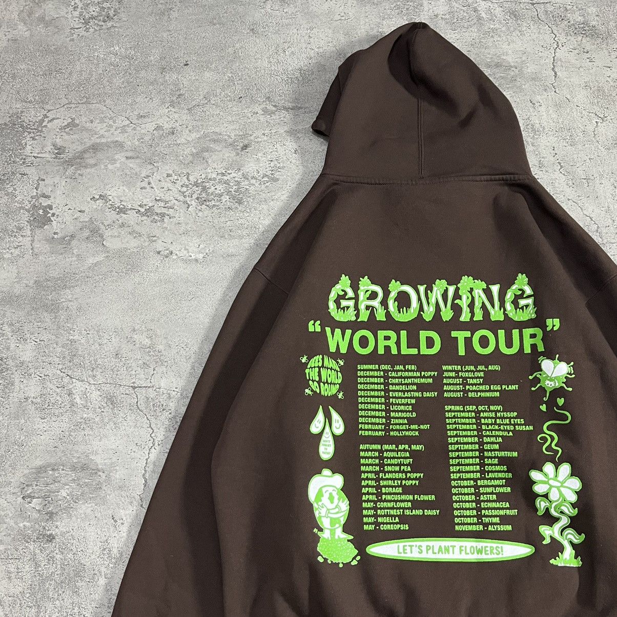 Other Bee a Friend World Tour Hoodie Brown Size M / US 6-8 / IT 42-44 - 5 Thumbnail