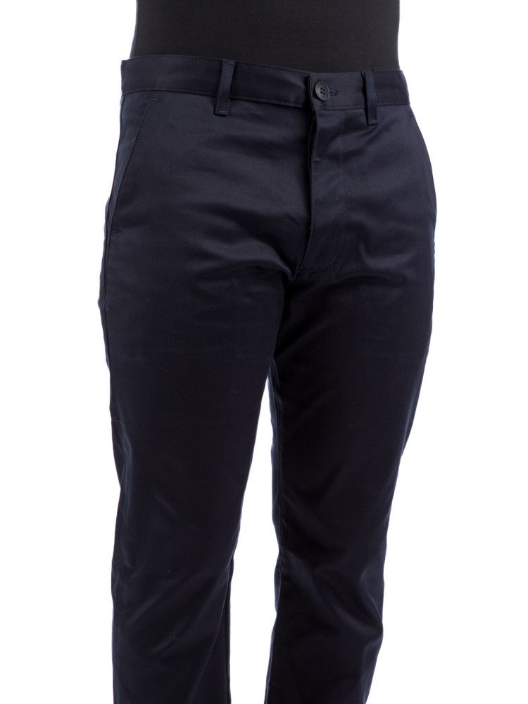 Saint Laurent Paris o1s1wg110924 Chino Pants in Raw Stretch Gabardine in Navy Size US 29 - 4 Thumbnail