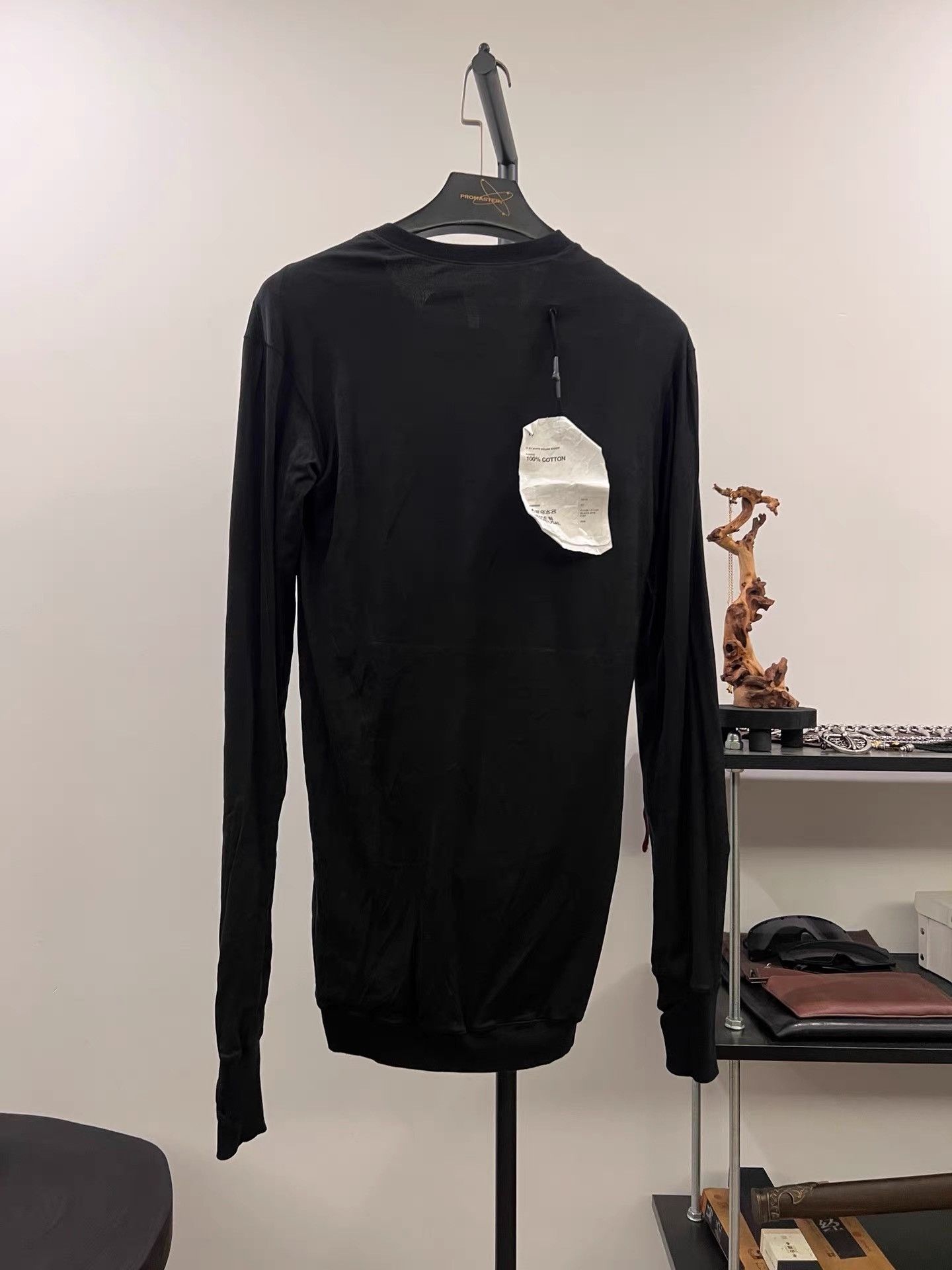 11 By Boris Bidjan Saberi 11by BBS Two-Sided Print Base Layer Sweatshirt K35 Size US XXS / EU 40 - 2 Thumbnail