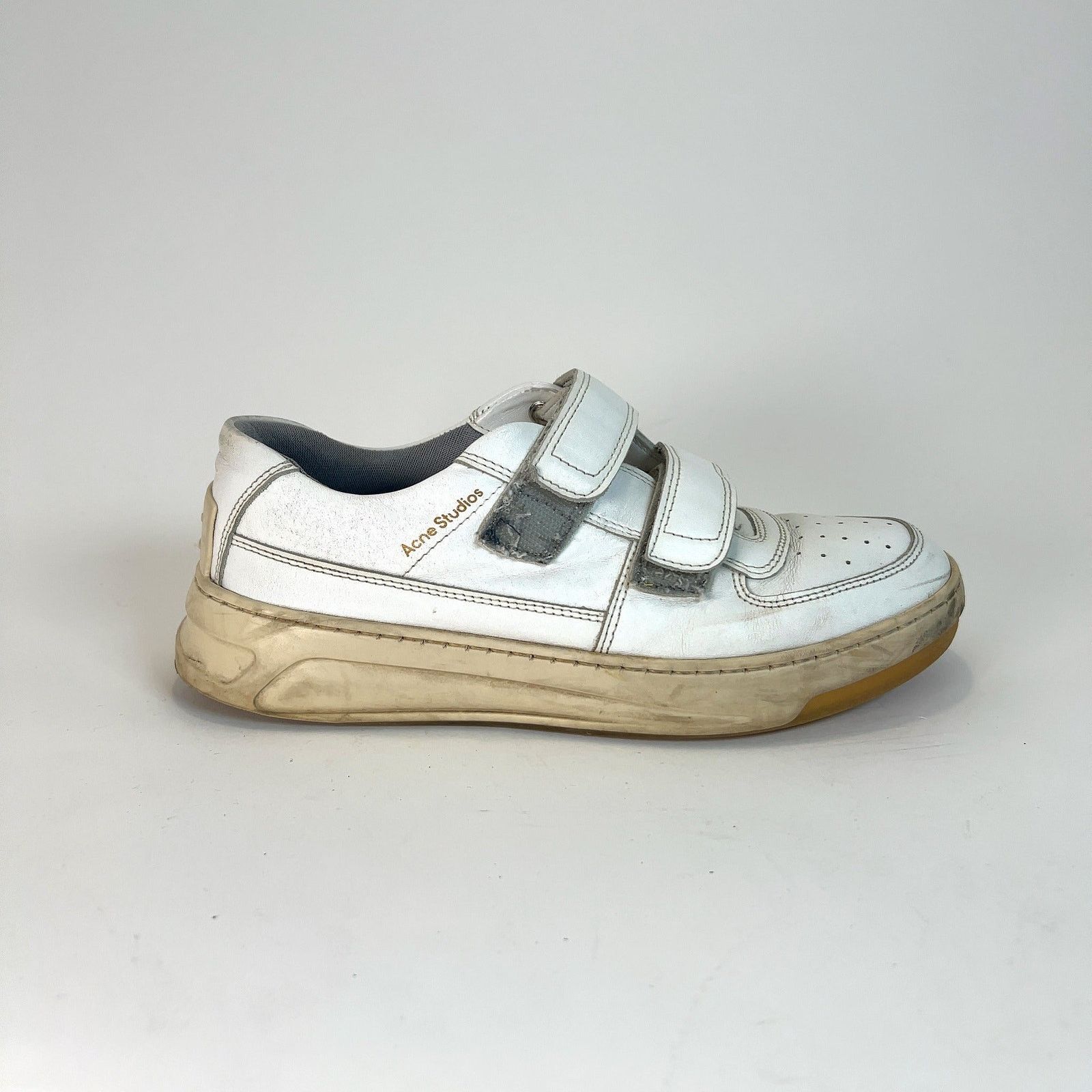 Acne Studios Acne Studios Double Strap Lowtop Sneakers Size US 6 / IT 36 - 1 Thumbnail