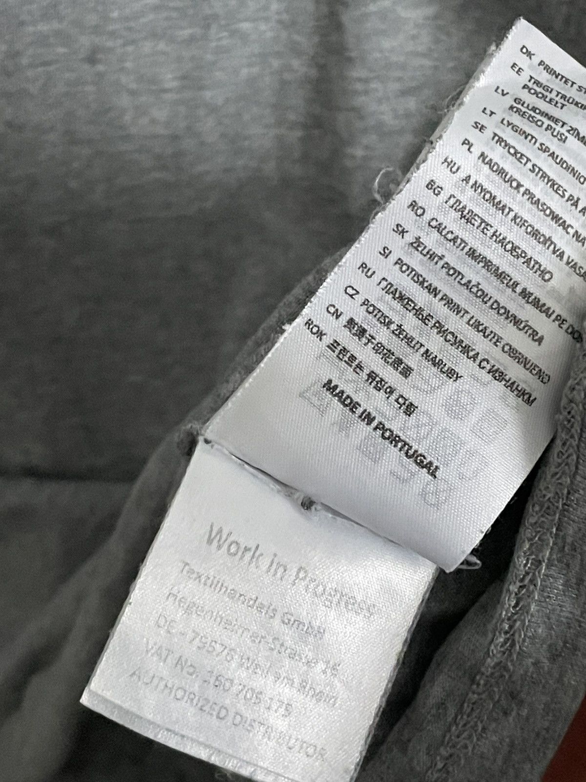Carhartt A.P.C. x Carhartt Gray Pocket T-Shirt RARE Size US L / EU 52-54 / 3 - 8 Thumbnail