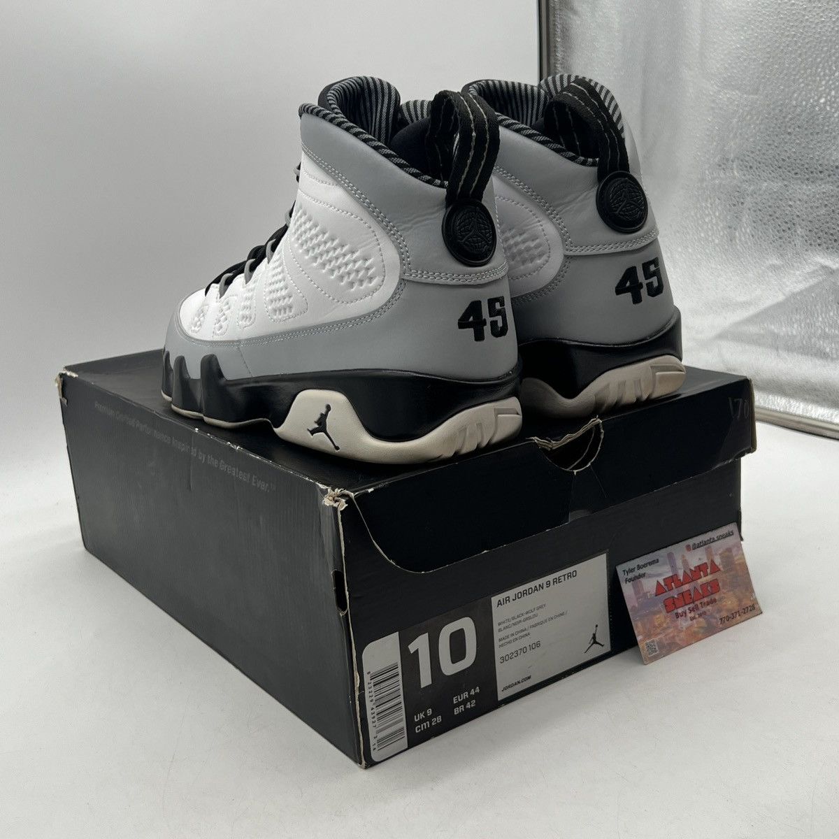 Jordan Brand Air Jordan 9 barons Size US 10 / EU 43 - 4 Thumbnail
