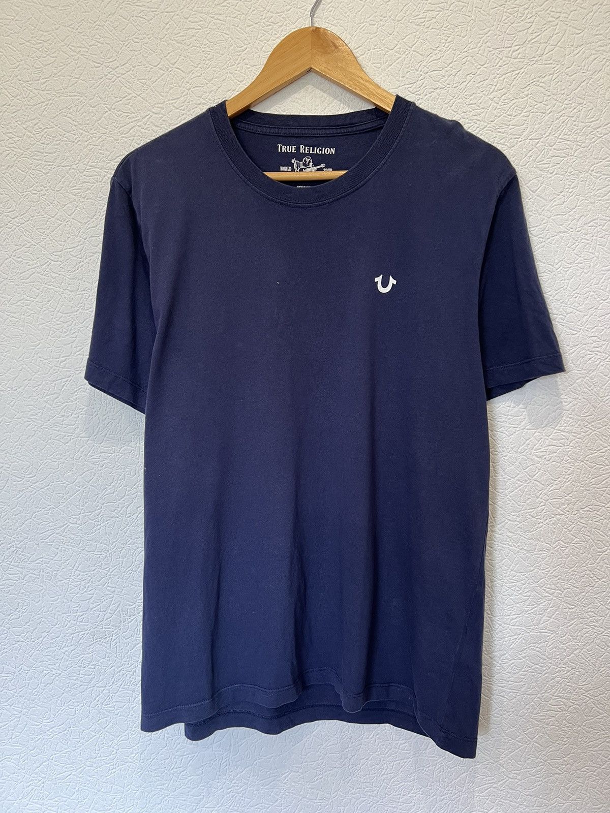 True Religion Vintage True Religion Blue Tee T Shirt Size US L / EU 52-54 / 3 - 2 Thumbnail
