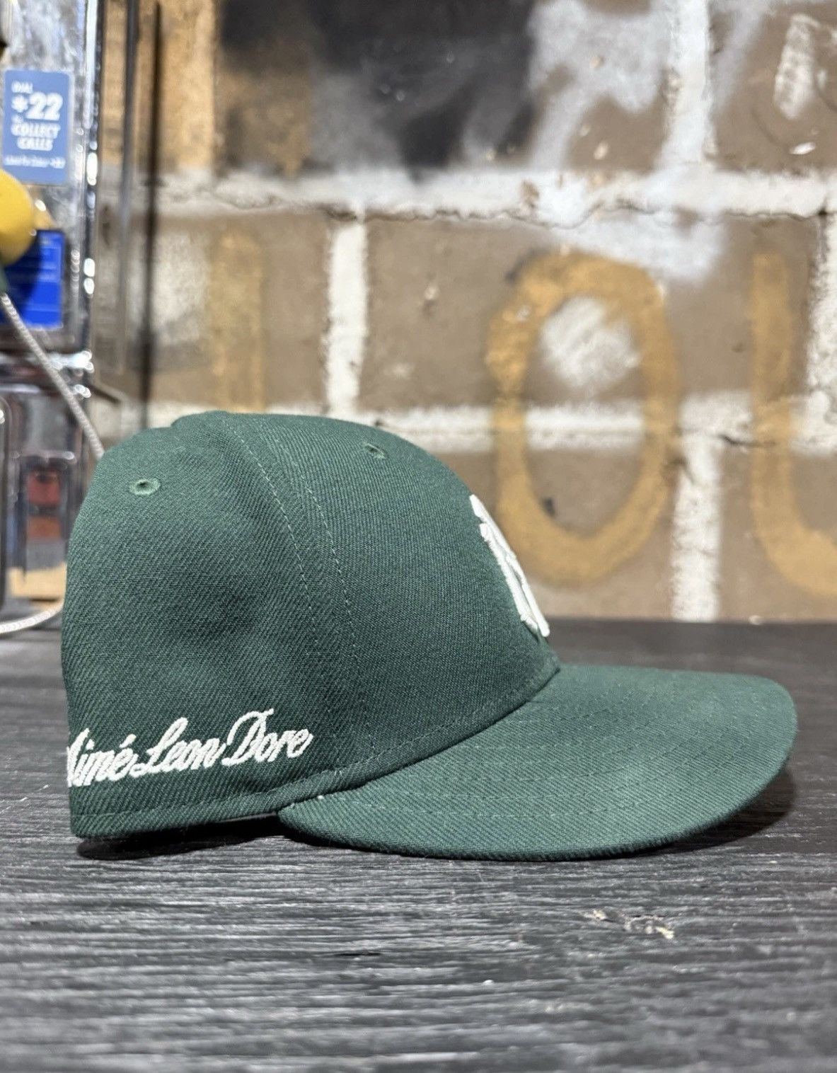 Aime Leon Dore × New Era New Era Aime Leon Dore New York Yankees Hat Green 7 1/2 Size ONE SIZE - 3 Thumbnail