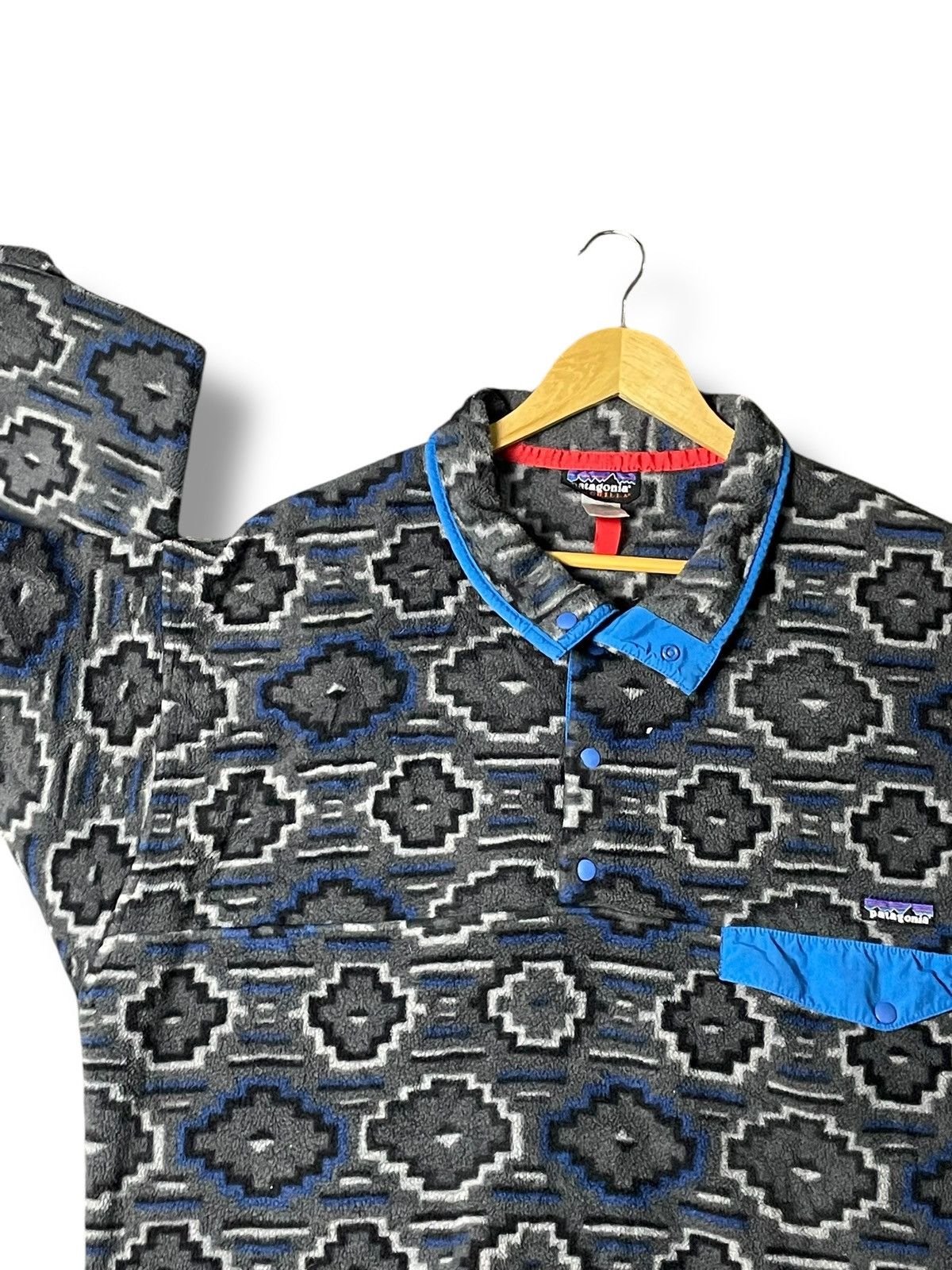 Patagonia Patagonia x Synchilla Snap Fleece Pullover Tribal (32) Size US L / EU 52-54 / 3 - 6 Thumbnail