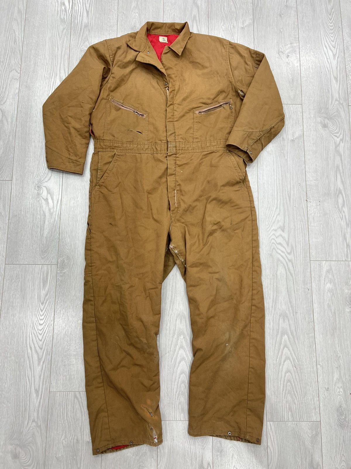 Vintage Vintage Blue Bell Coveralls jumpsuit wrangler Size US XL / EU 56 / 4 - 1 Thumbnail