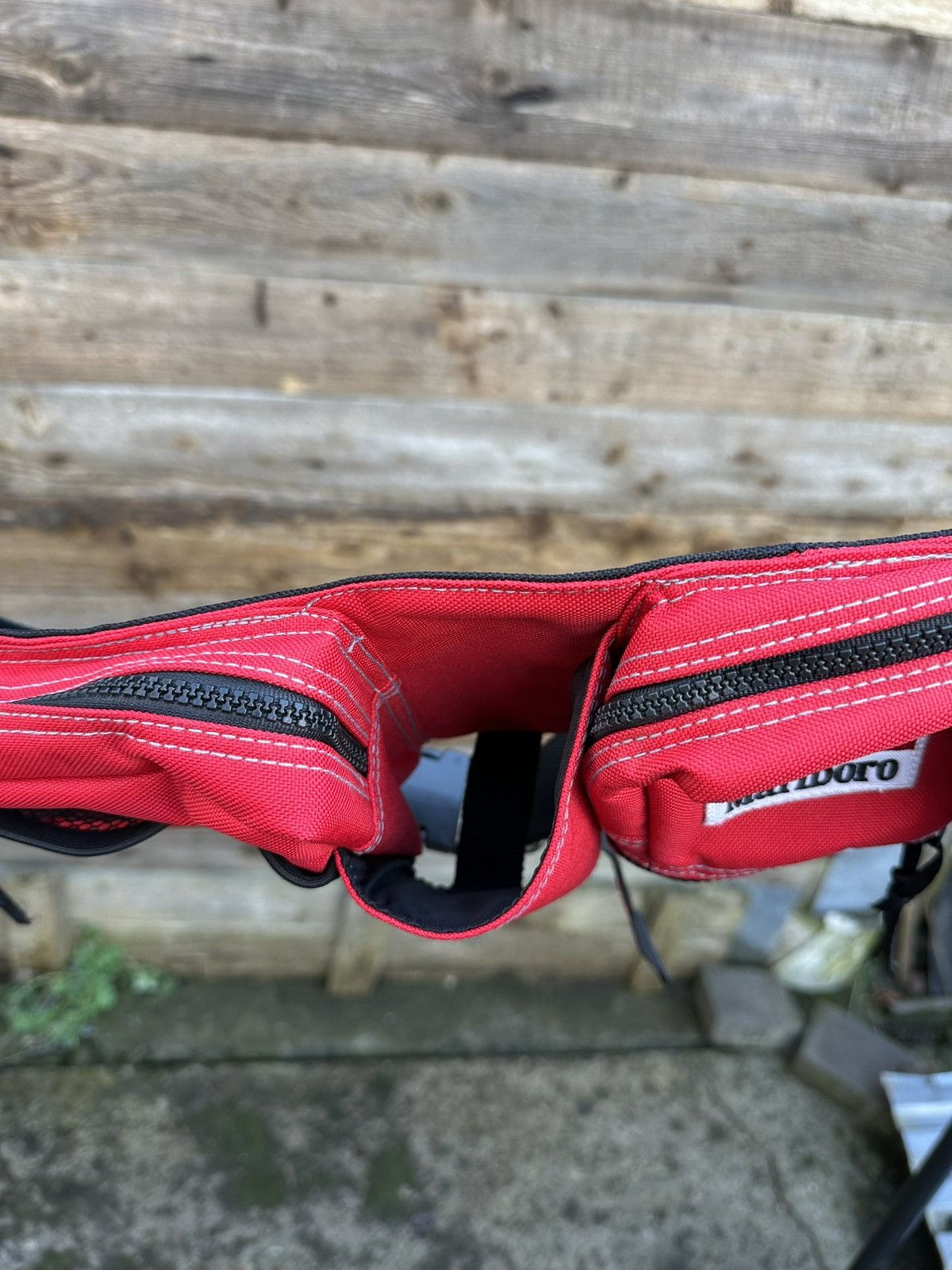 Marlboro × Vintage Marlboro Vintage Retro 1980s Cross Body Belt Bag 1990s Size ONE SIZE - 3 Thumbnail