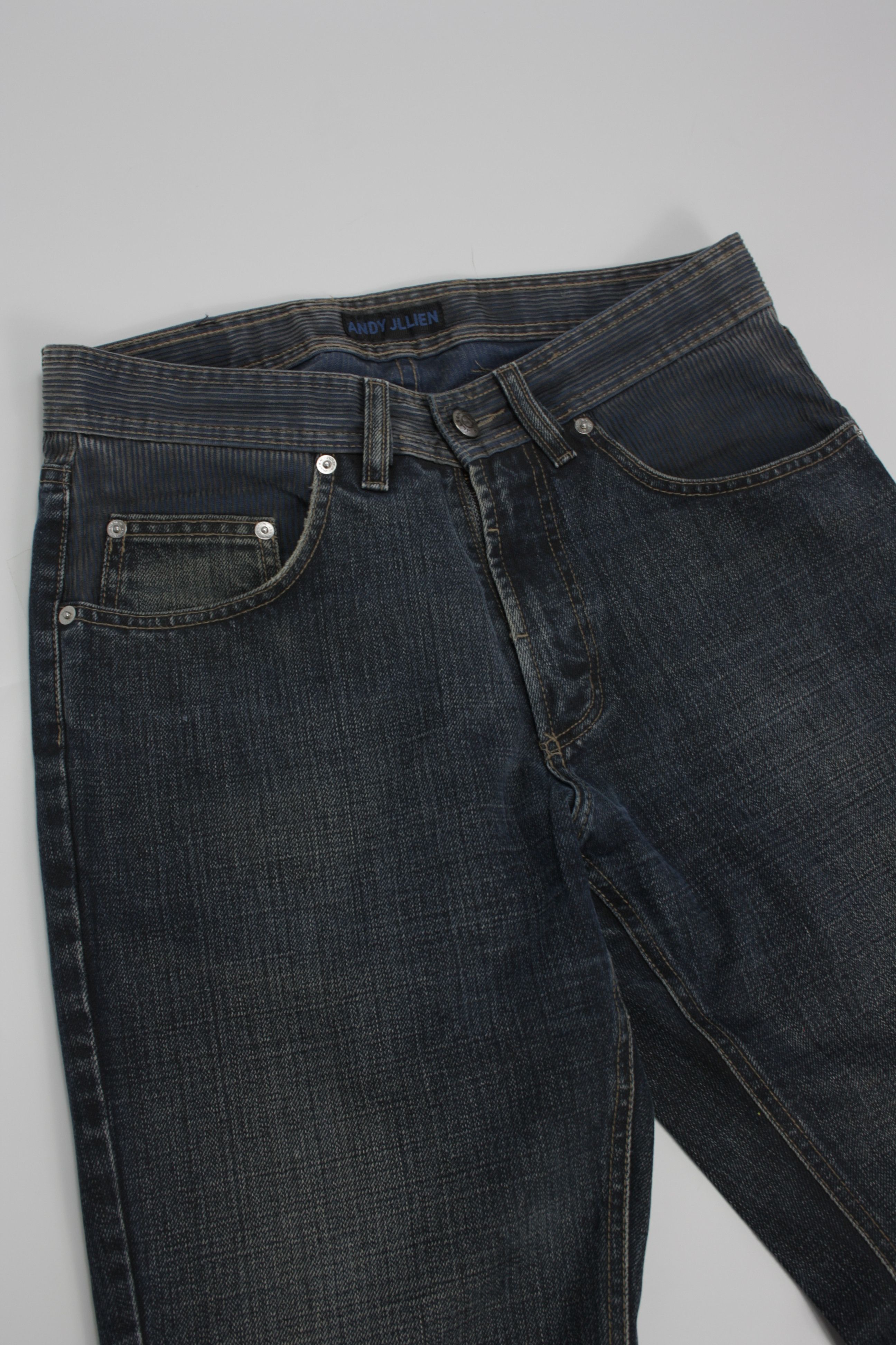 Designer × Vintage Pioneer by Andy Jllien Denim & Corduroy Straight Jeans Size US 30 / EU 46 - 2 Thumbnail