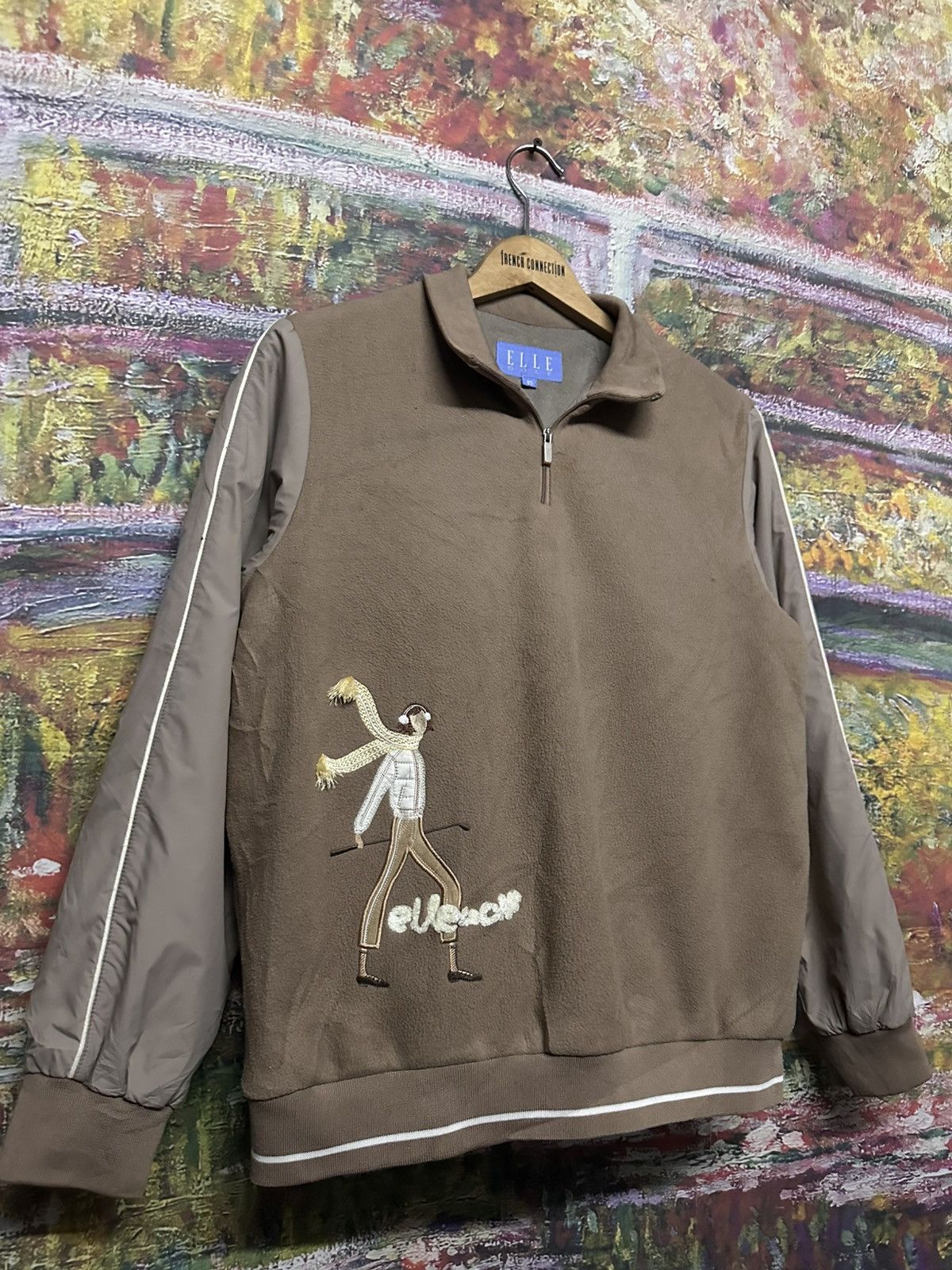 Japanese Brand ELLE GOLF half zip Size US M / EU 48-50 / 2 - 6 Thumbnail
