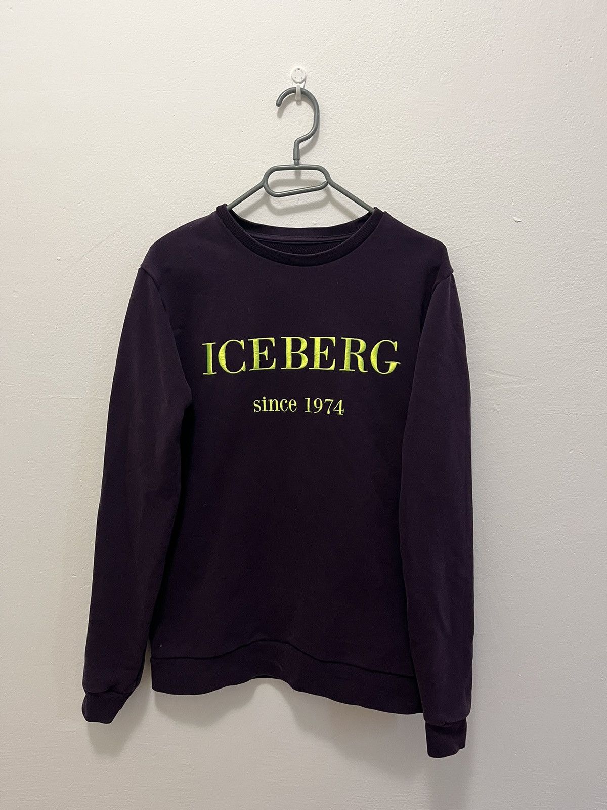 image of Iceberg Sweatshirt in Purple, Men's (Size Small)