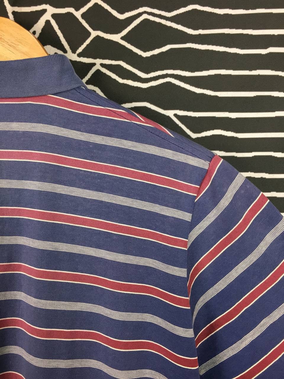 Polo Ralph Lauren Vtg Polo Ralph Lauren Pony Logo Striped Polo Shirt Size US S / EU 44-46 / 1 - 13 Thumbnail