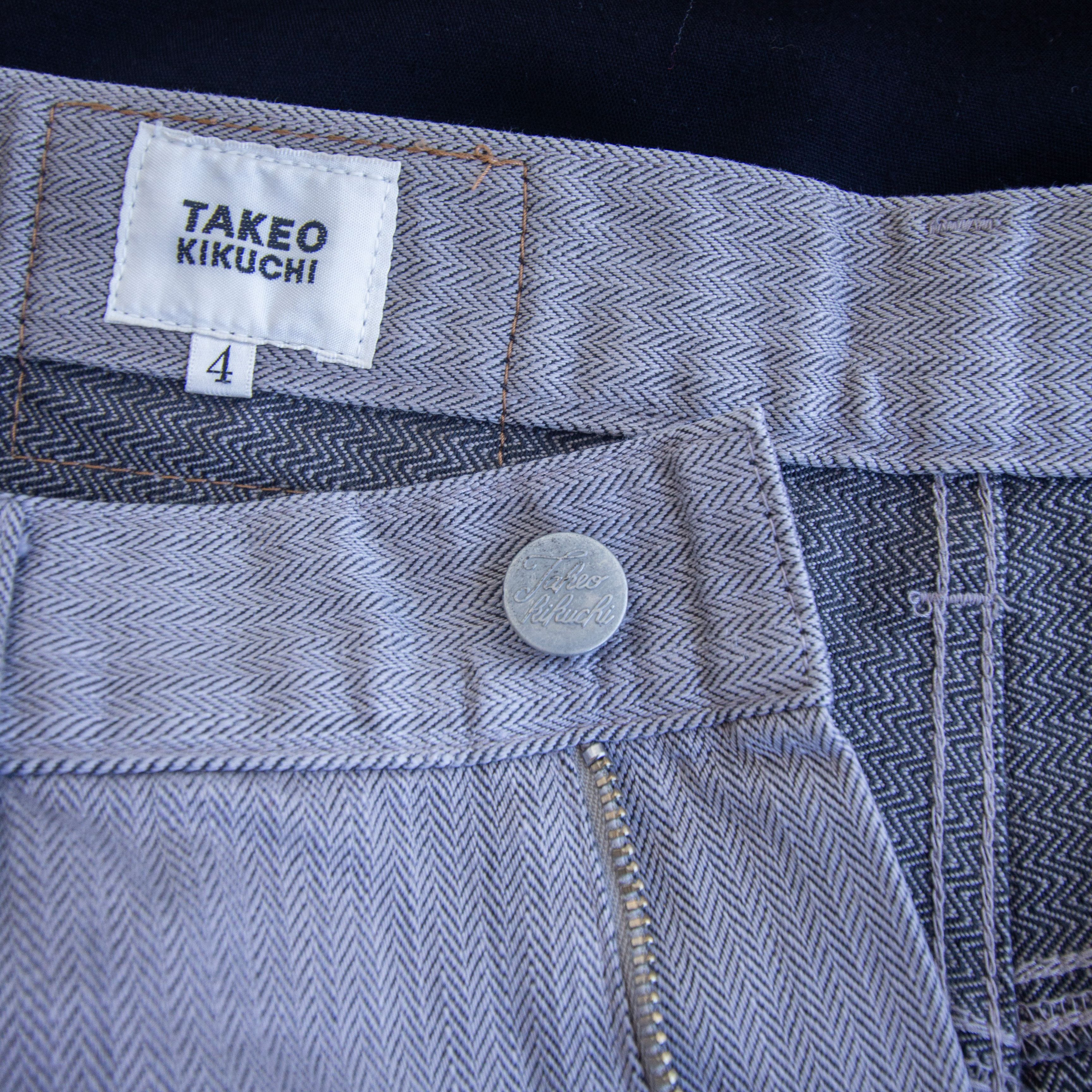 Designer × Takeo Kikuchi × Vintage Takeo Kikuchi Herringbone Size US 32 / EU 48 - 8 Thumbnail