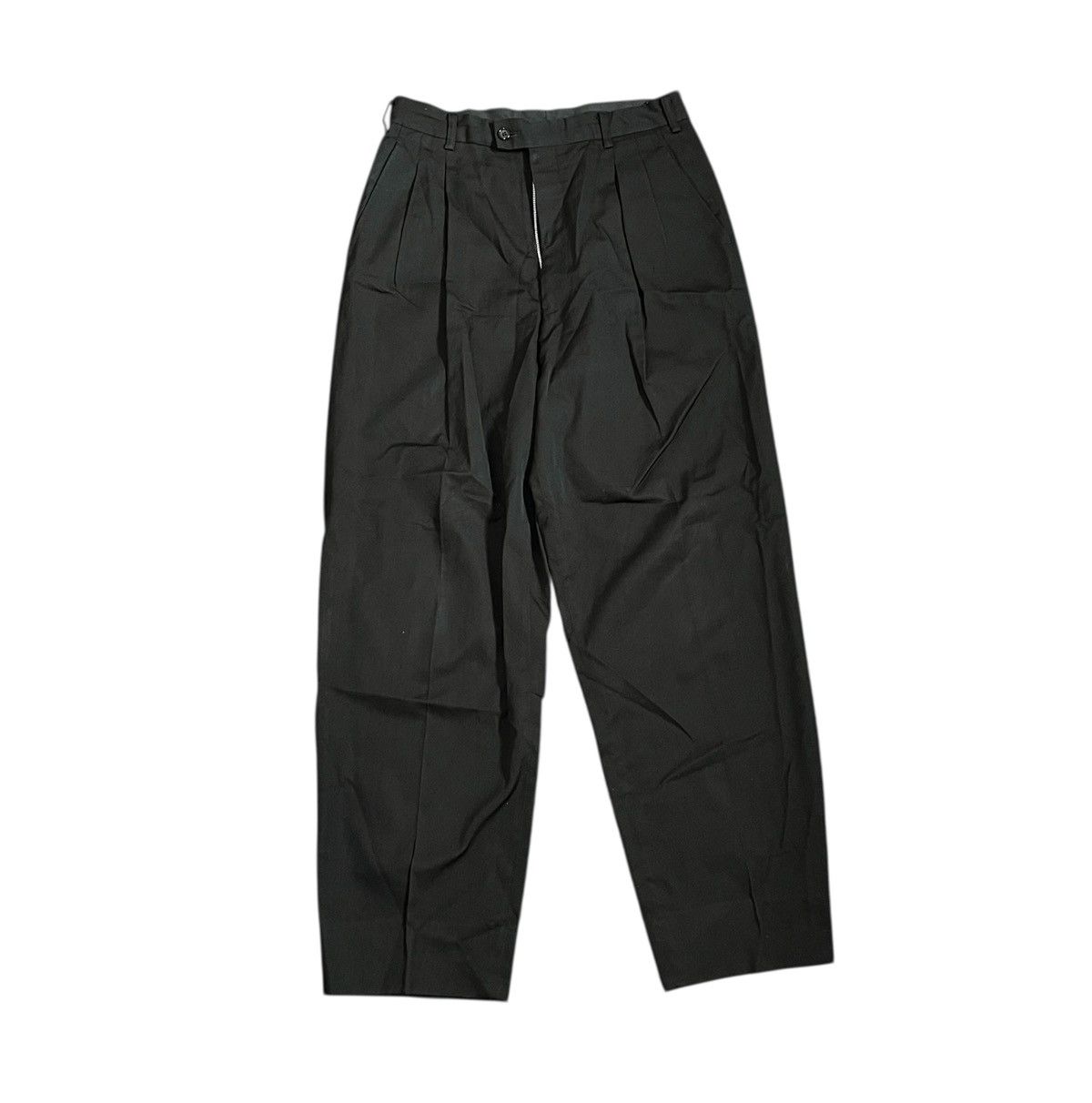 Comme des Garcons Vintage cdg homme pleated black wool trousers Size US 29 - 1 Thumbnail