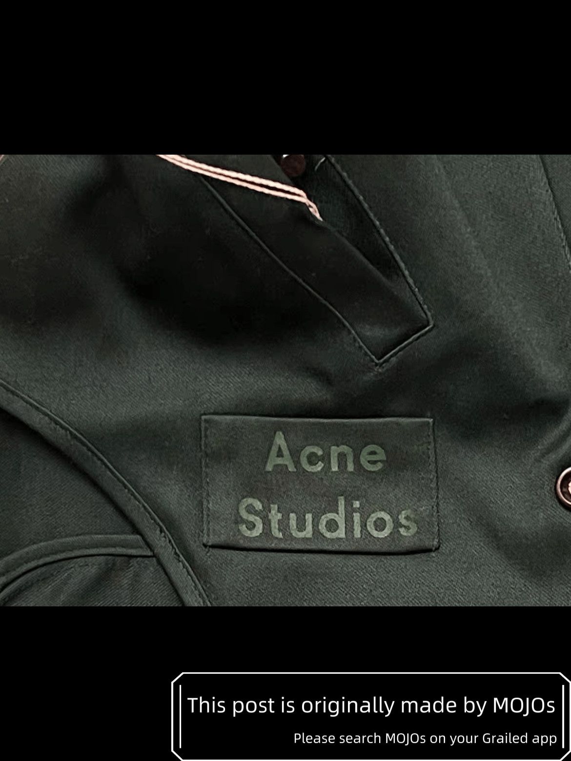 Acne Studios Sz 50 Acne Studios College Green Coach Jacket Size US M / EU 48-50 / 2 - 6 Thumbnail