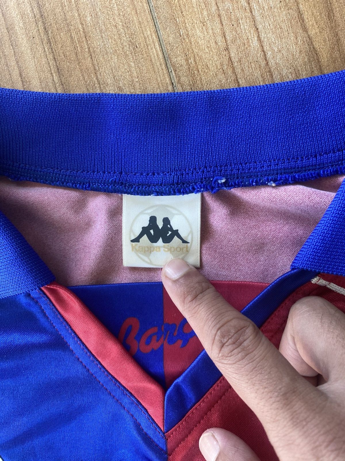 Kappa × Vintage Vintage Kappa Barcelona 90’s Football Club Jersey STOICHKOV Size US L / EU 52-54 / 3 - 14 Thumbnail