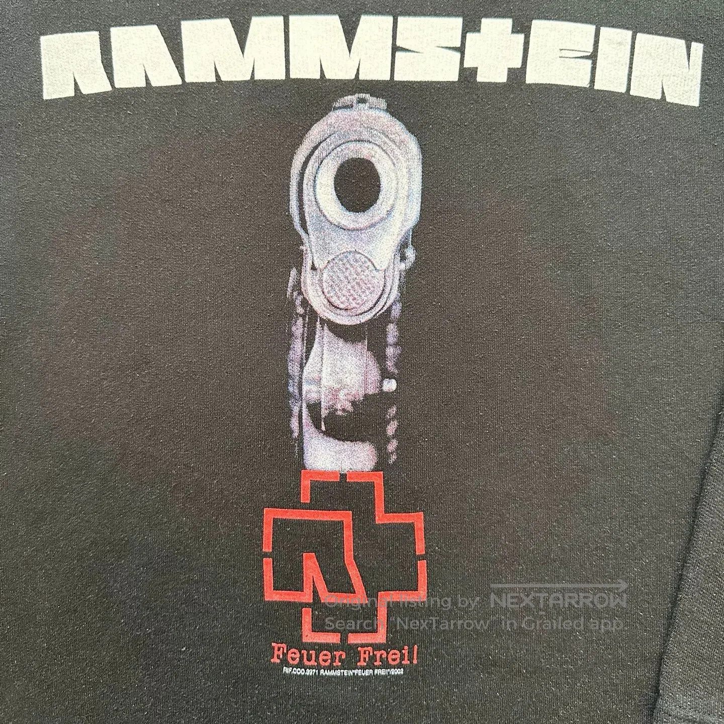 Vintage Vintage Rammstein 2002 Official Hoodie. Size US M / EU 48-50 / 2 - 5 Thumbnail