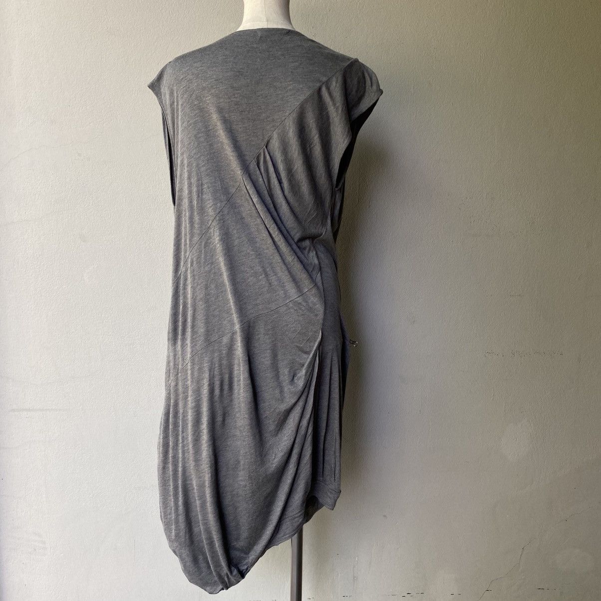 ATSURO TAYAMA A/T ATSURO TAYAMA Light Gray Panel Zip Dress Size S / US 4 / IT 40 - 24 Thumbnail