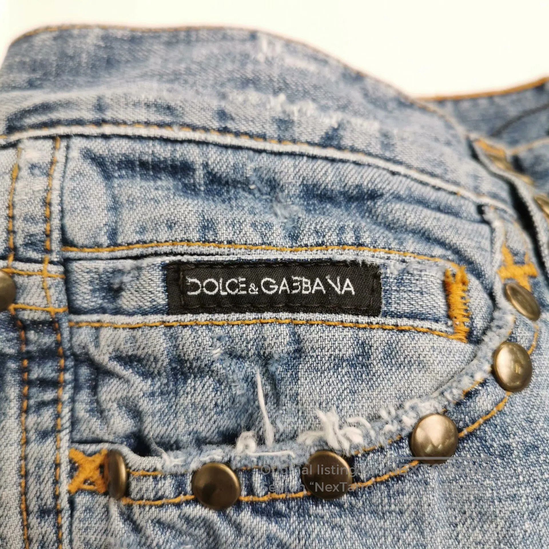 Dolce & Gabbana Dolce&Gabbana DG Jeans Size 38 Italy. Size US 38 / EU 54 - 3 Thumbnail