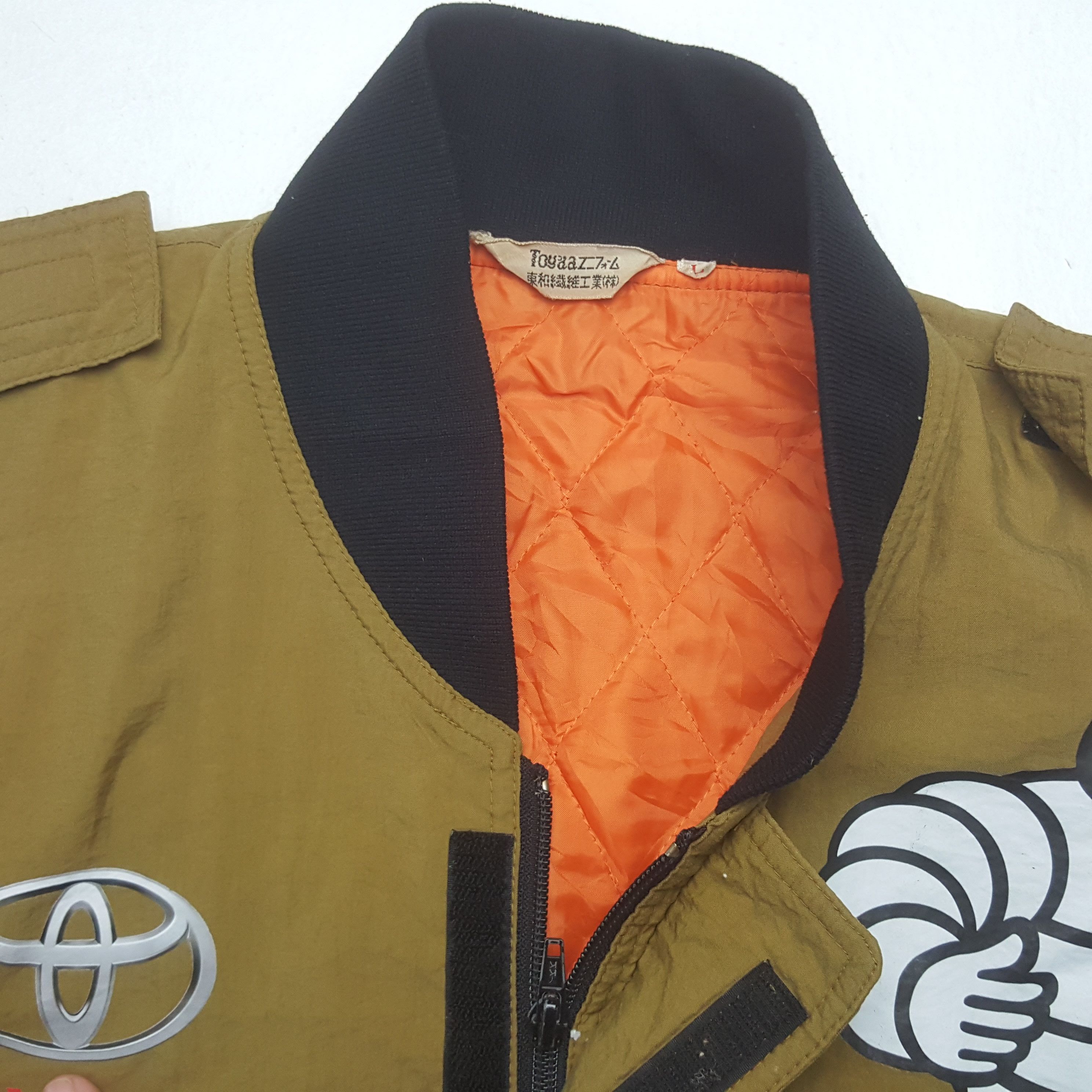 Japanese Brand Vintage Toyota X Michelin Racing Team Jacket C310N10 Size US XL / EU 56 / 4 - 5 Thumbnail