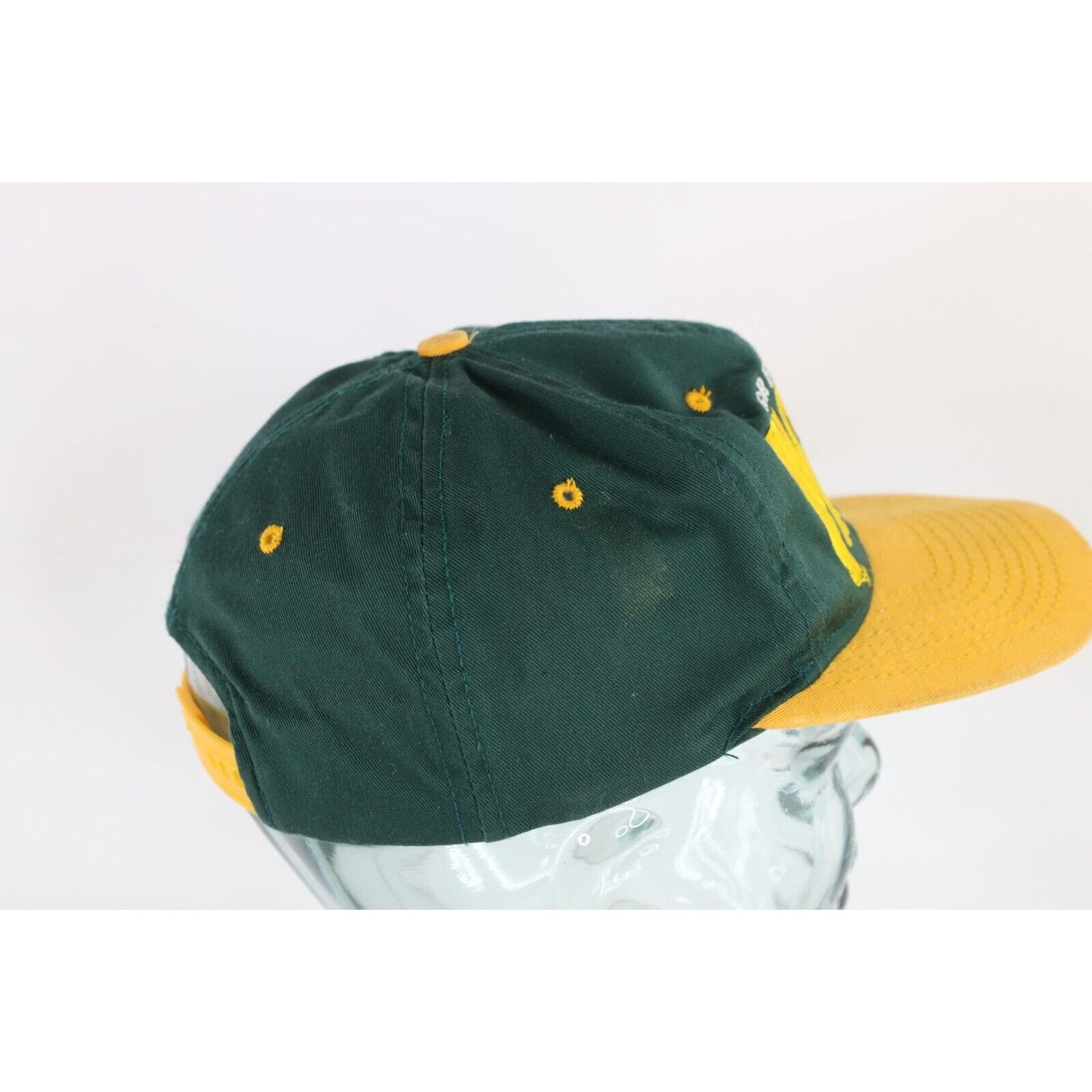 Vintage Vintage 90s Distressed Green Bay Packers Football Hat Size ONE SIZE - 6 Thumbnail