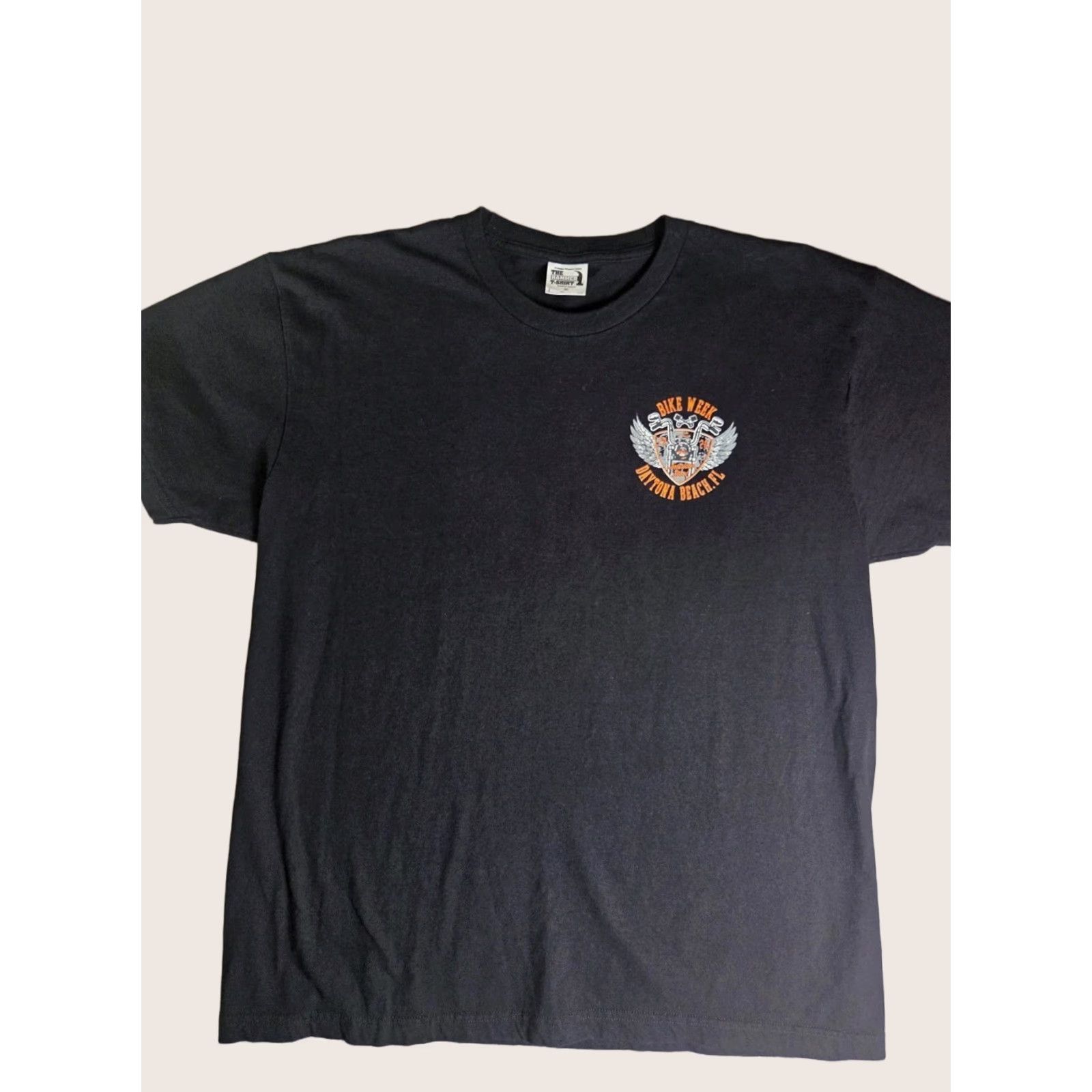 Delta Delta Daytona Beach Bike Week 2020 T-Shirt Black XL 79th Anniversary Graphic Tee Unisex Adults Long Sleeve Crew Neck Graphic Print Motorcycles Size US XL / EU 56 / 4 - 1 Thumbnail
