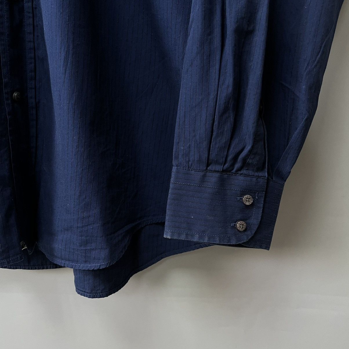 Balenciaga Vintage 90s Balenciaga Long Sleeve Button Up Shirt Size US L / EU 52-54 / 3 - 10 Thumbnail
