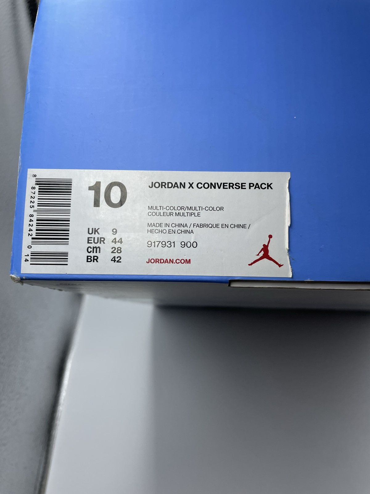 Jordan Brand Jordan X converse THE 2 THAT STARTED IT ALL Size US 10 / EU 43 - 8 Thumbnail