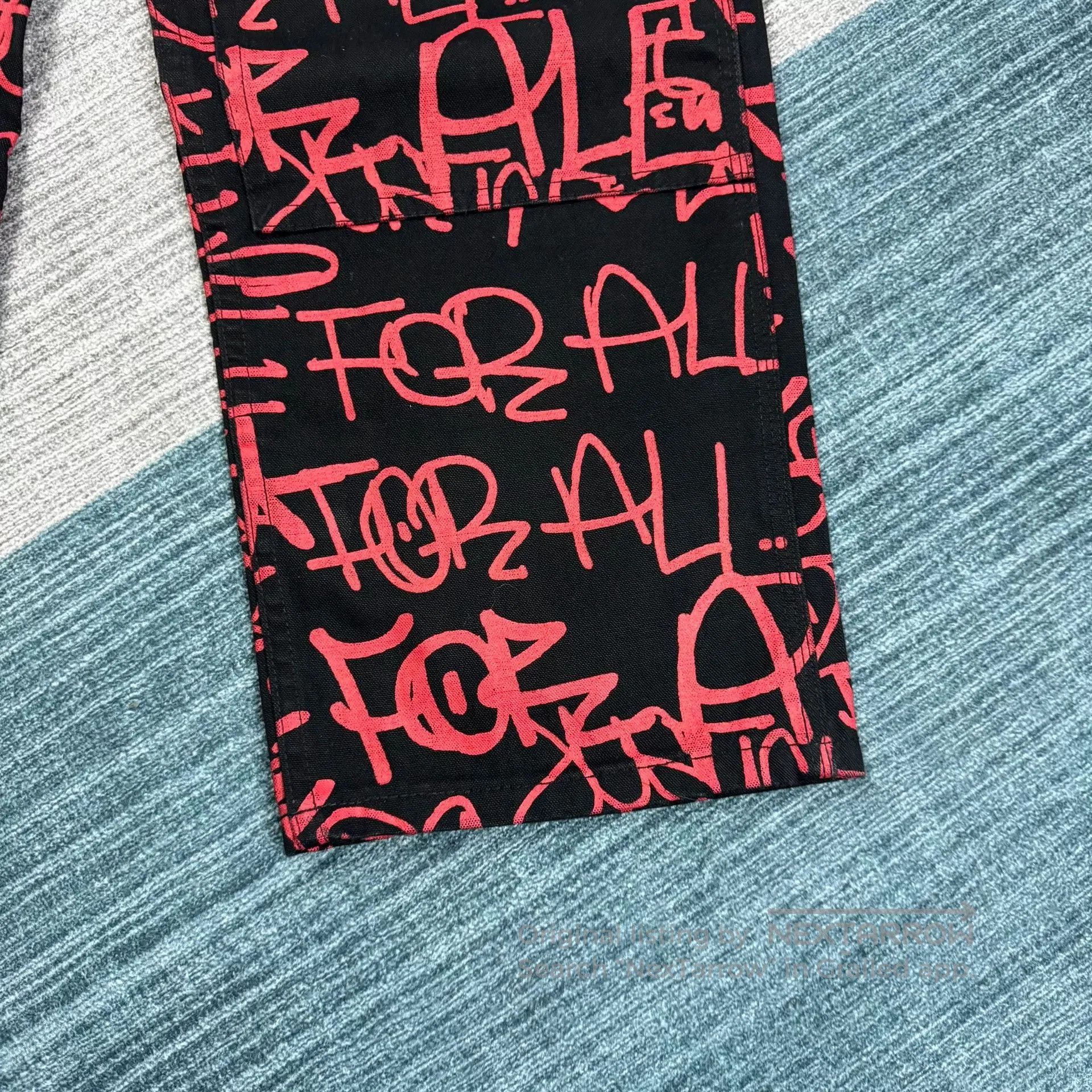 Supreme CDG x Supreme Graffiti Cargo Jeans. Size US 30 / EU 46 - 5 Thumbnail