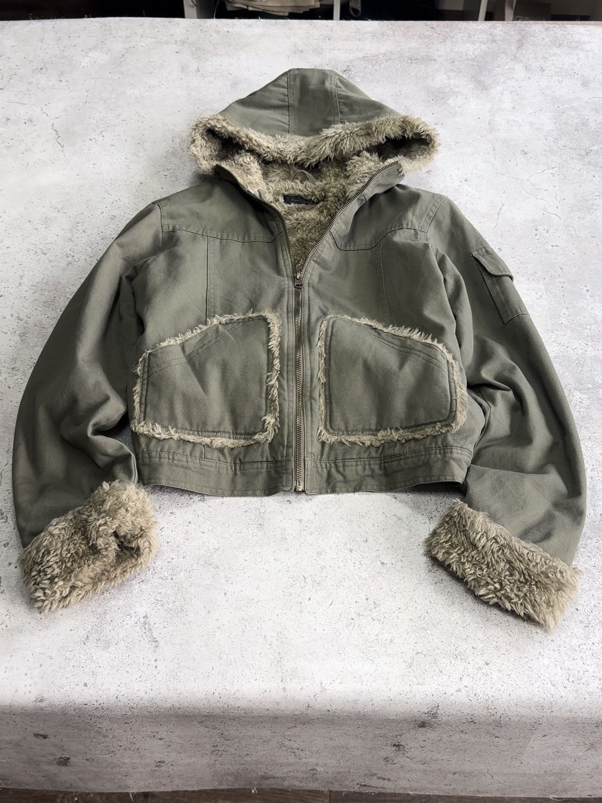 If Six Was Nine Vintage Japanese Fur Number Nine Rick Owen’s Style Jacket Size US S / EU 44-46 / 1 - 2 Thumbnail