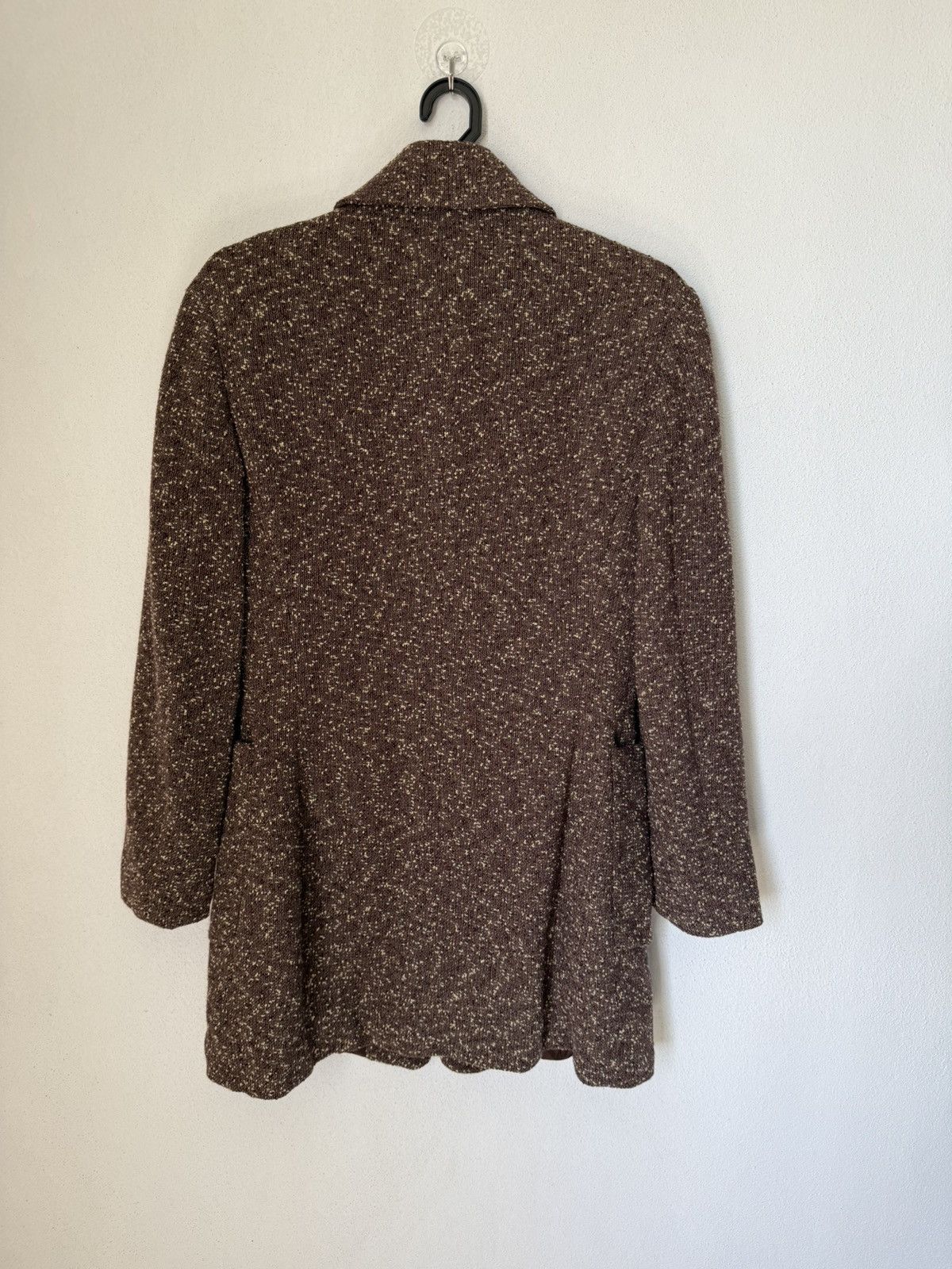 Fendi Autumn Whispers Vintage Fendi Tweed Coat Earthbound Elegance Size M / US 6-8 / IT 42-44 - 6 Thumbnail