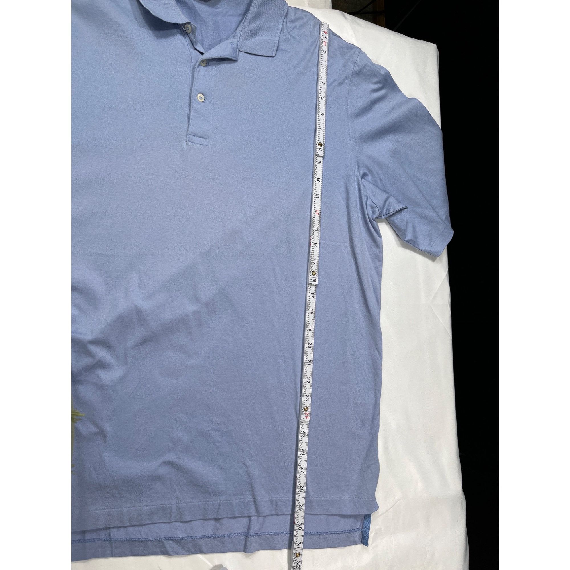 Ralph Lauren Polo Golf By Ralph Lauren SKU 7640 Mens Blue Polo Shirt Size Size US XL / EU 56 / 4 - 5 Thumbnail